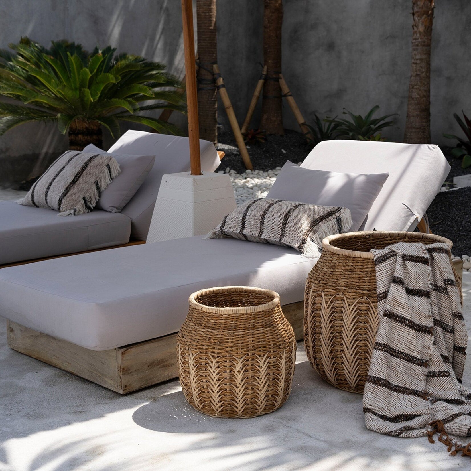 Bazar Bizar Antwerp The Oh My Gee Cushion Cover - Bohemian White - 40x40