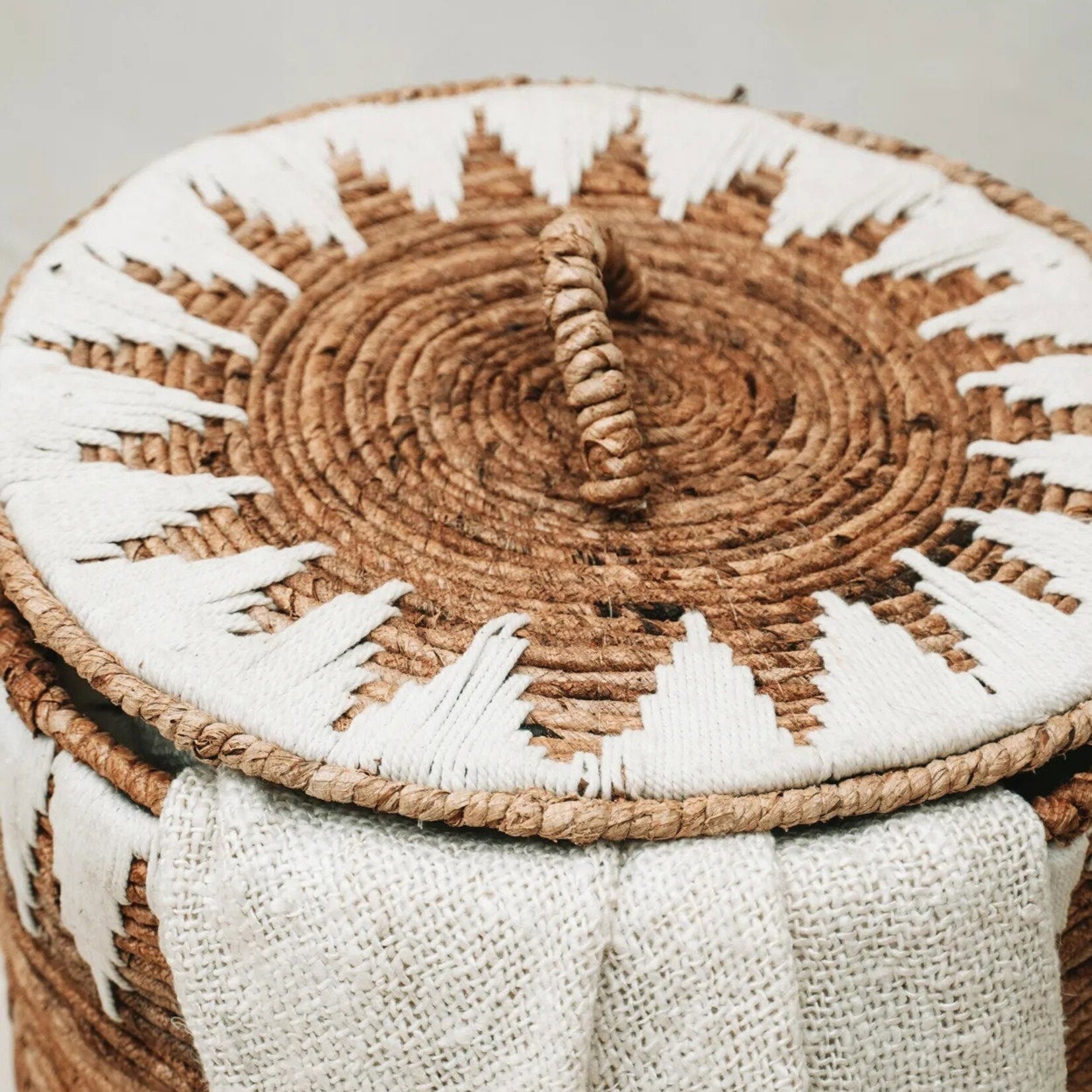 Bazar Bizar Antwerp The Banana Stitched Laundry Baskets - M