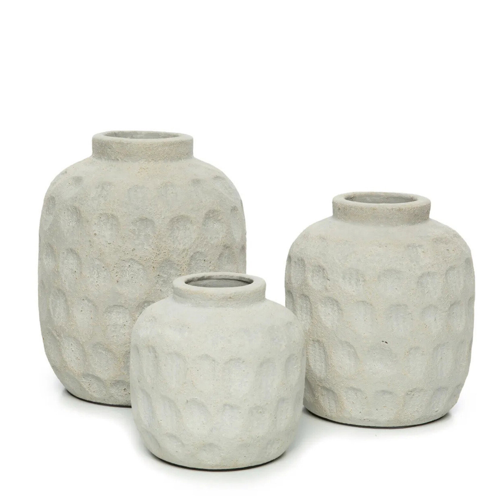 Bazar Bizar Antwerp The Trendy Vase - Concrete - S