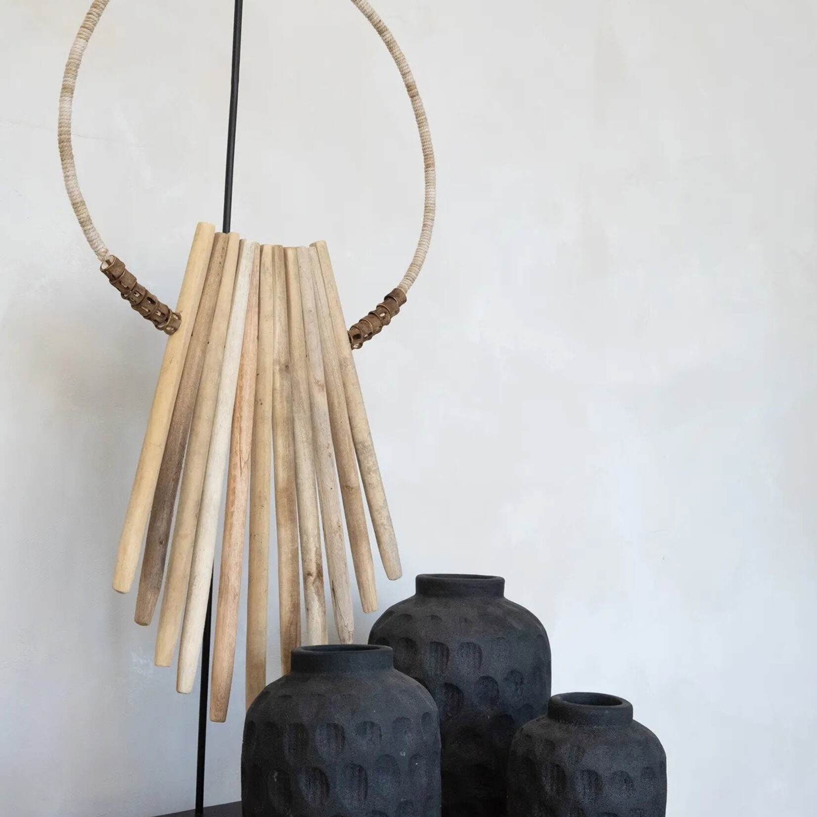 Bazar Bizar Antwerp The Wooden Sticks On Stand - Natural
