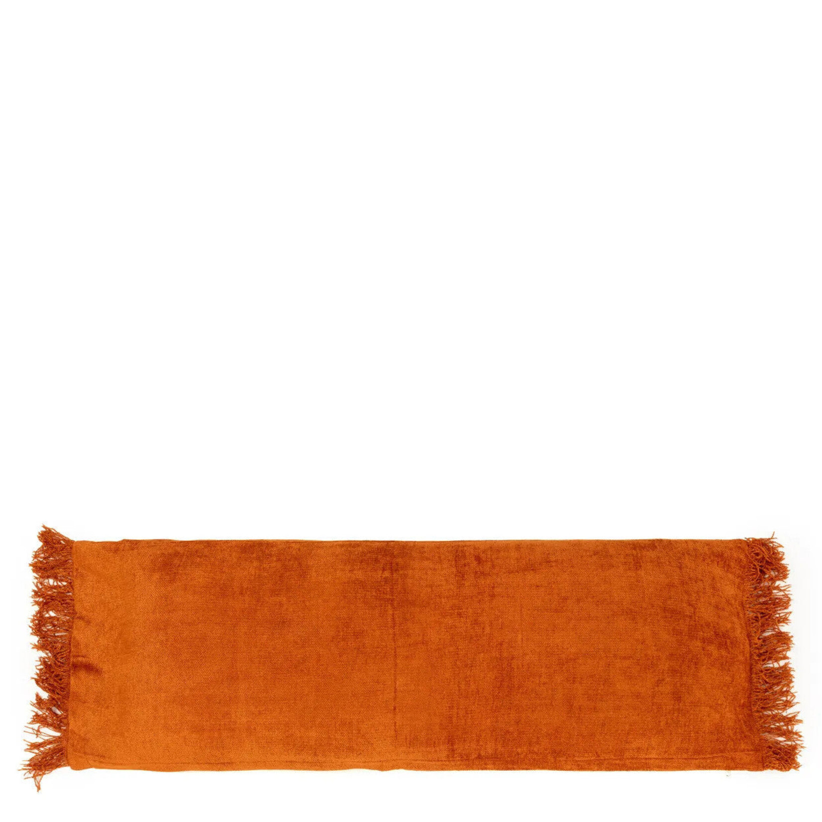 Bazar Bizar Antwerp The Oh My Gee Cushion Cover - Rust Velvet - 35x100