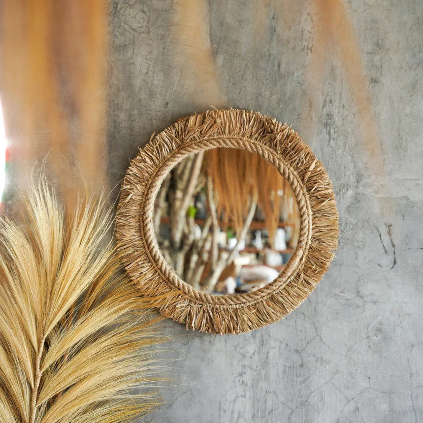 Bazar Bizar Antwerp The Tahiti Mirror - Natural