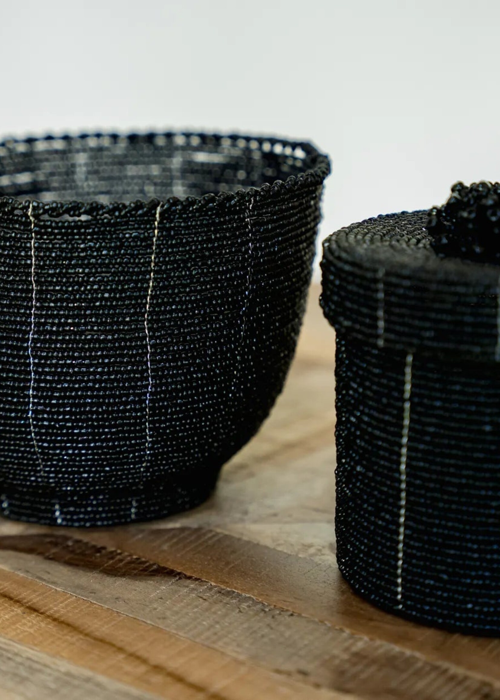 Bazar Bizar Antwerp The Beaded Candy Bowl - Black - M