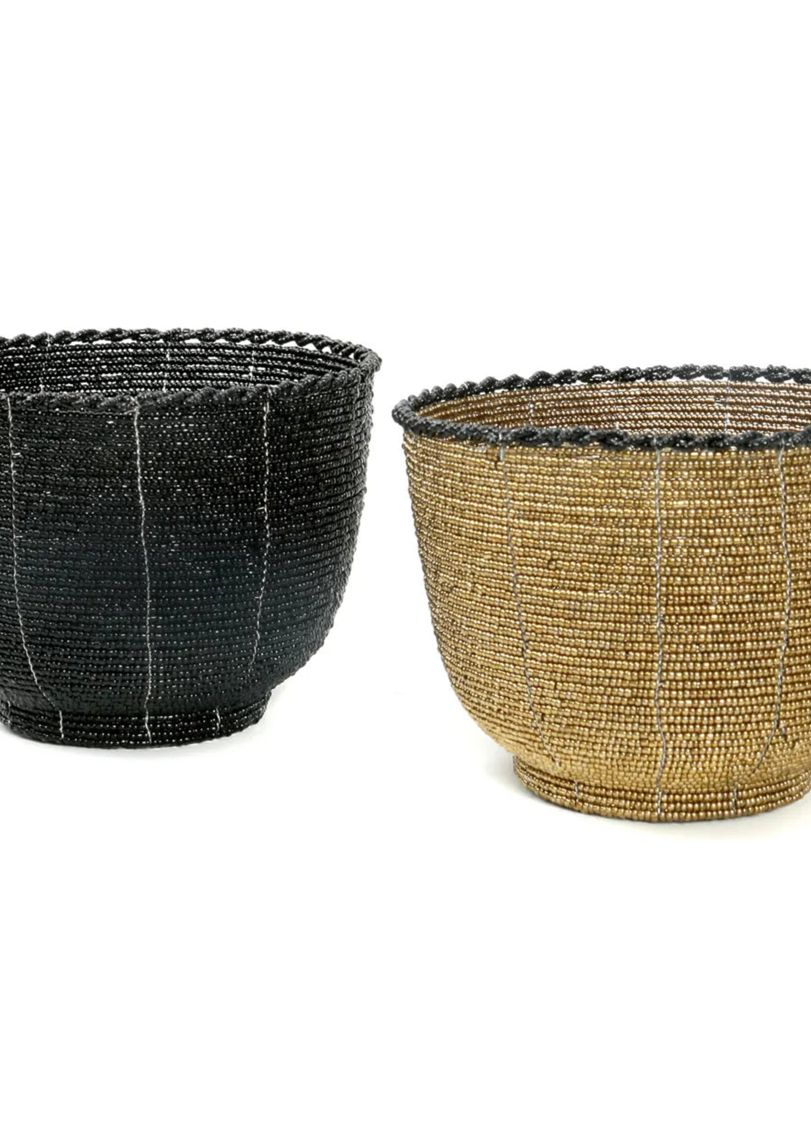 Bazar Bizar Antwerp The Beaded Candy Bowl - Black - M