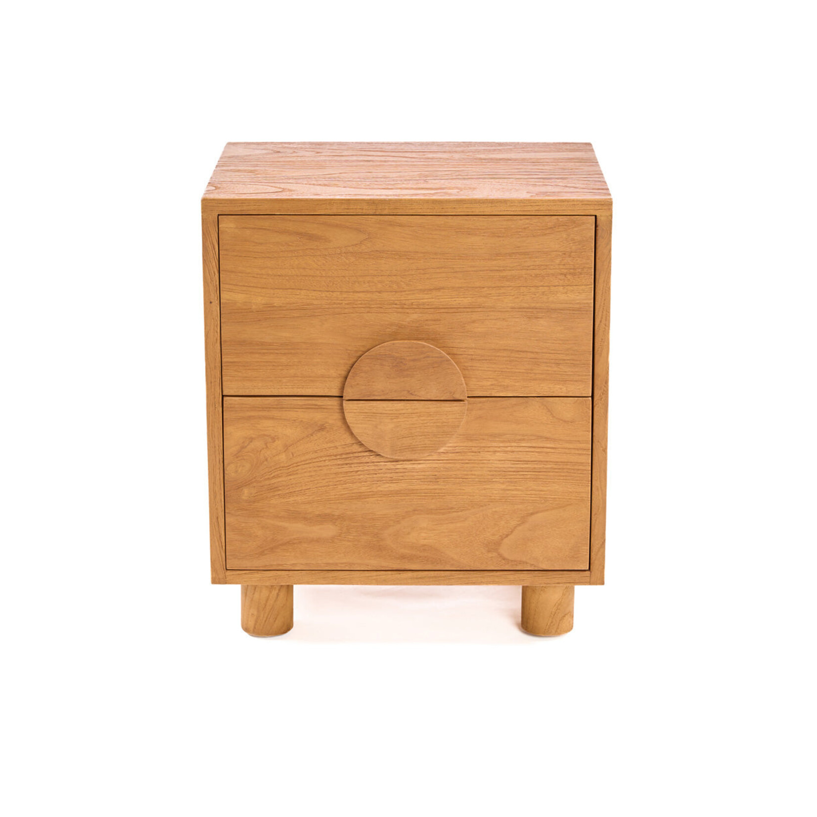 Bazar Bizar Antwerp The Eclipse Nightstand - Natural