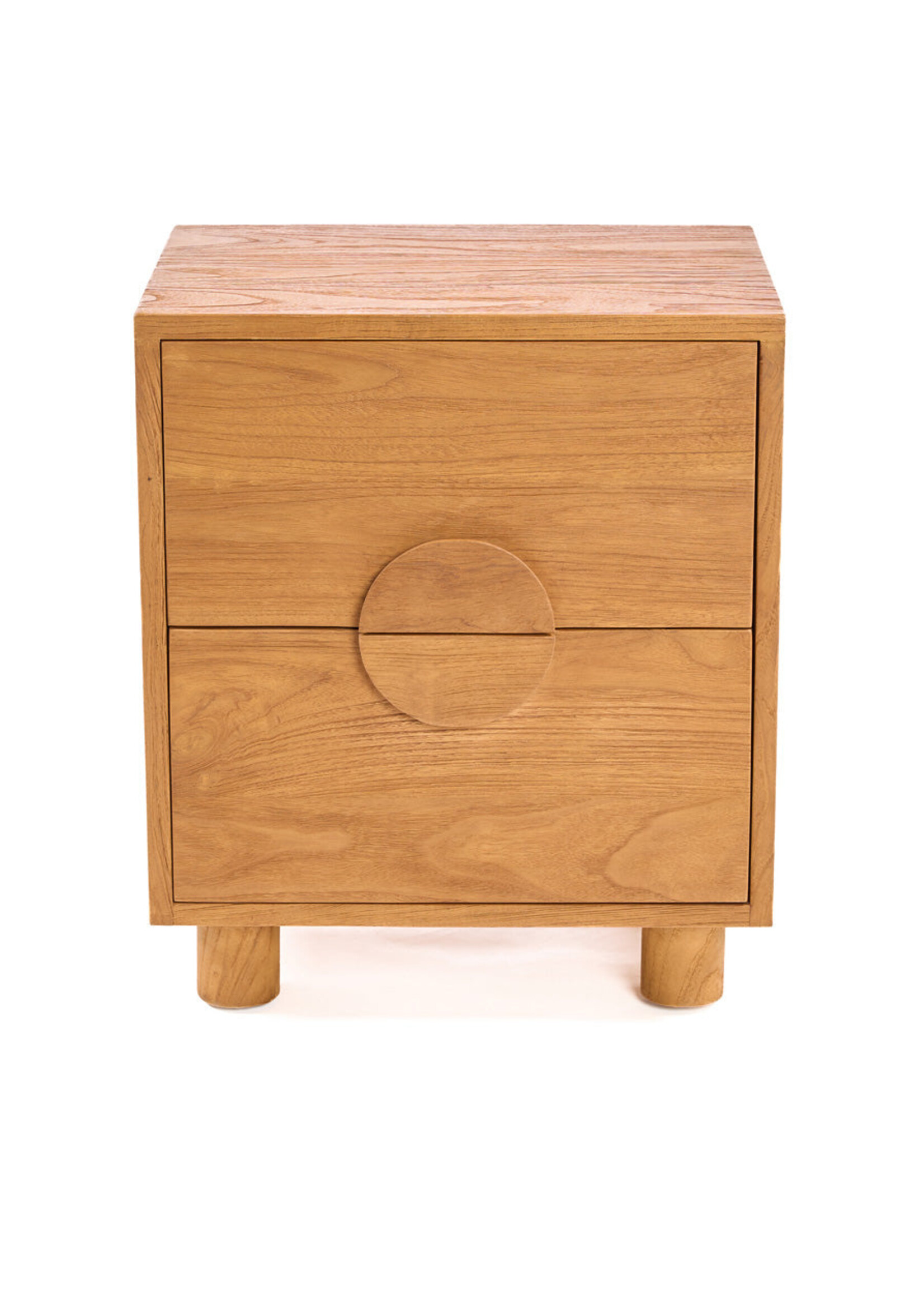 Bazar Bizar Antwerp The Eclipse Nightstand - Natural