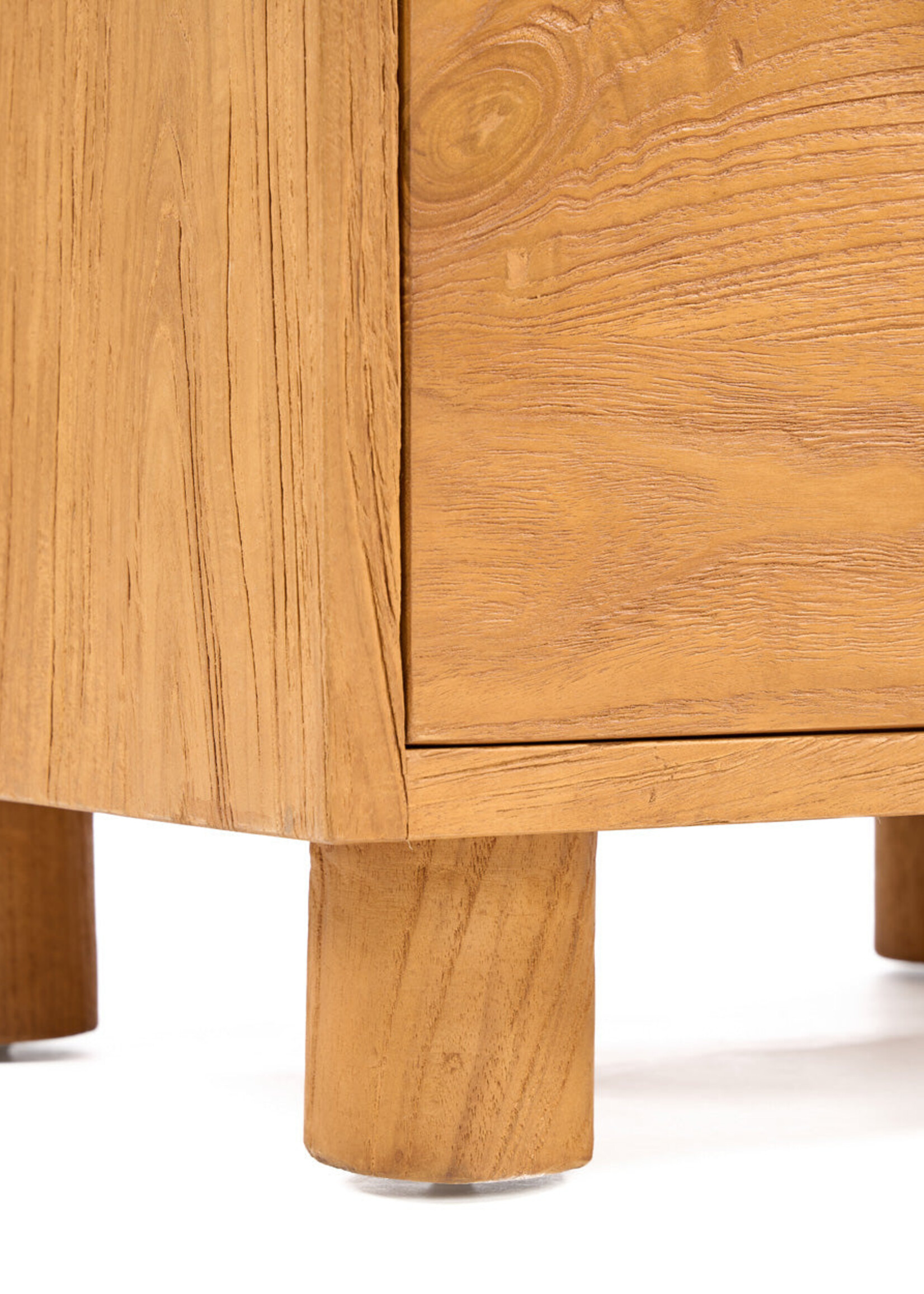 Bazar Bizar Antwerp The Eclipse Nightstand - Natural