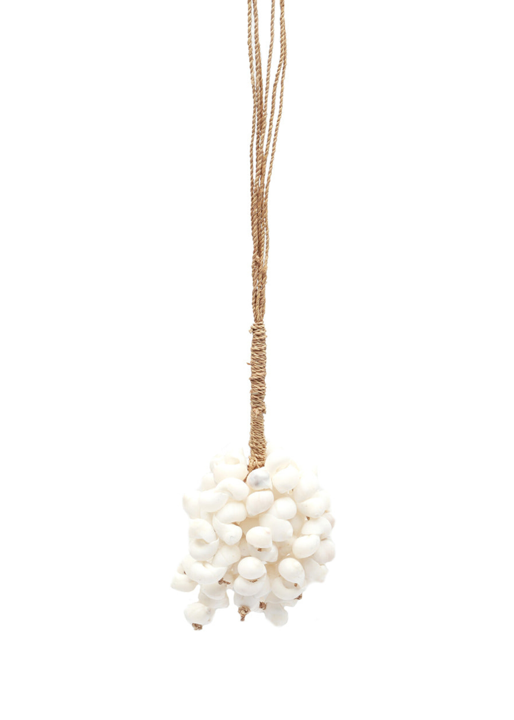 Bazar Bizar Antwerp The Kai Tassel - White