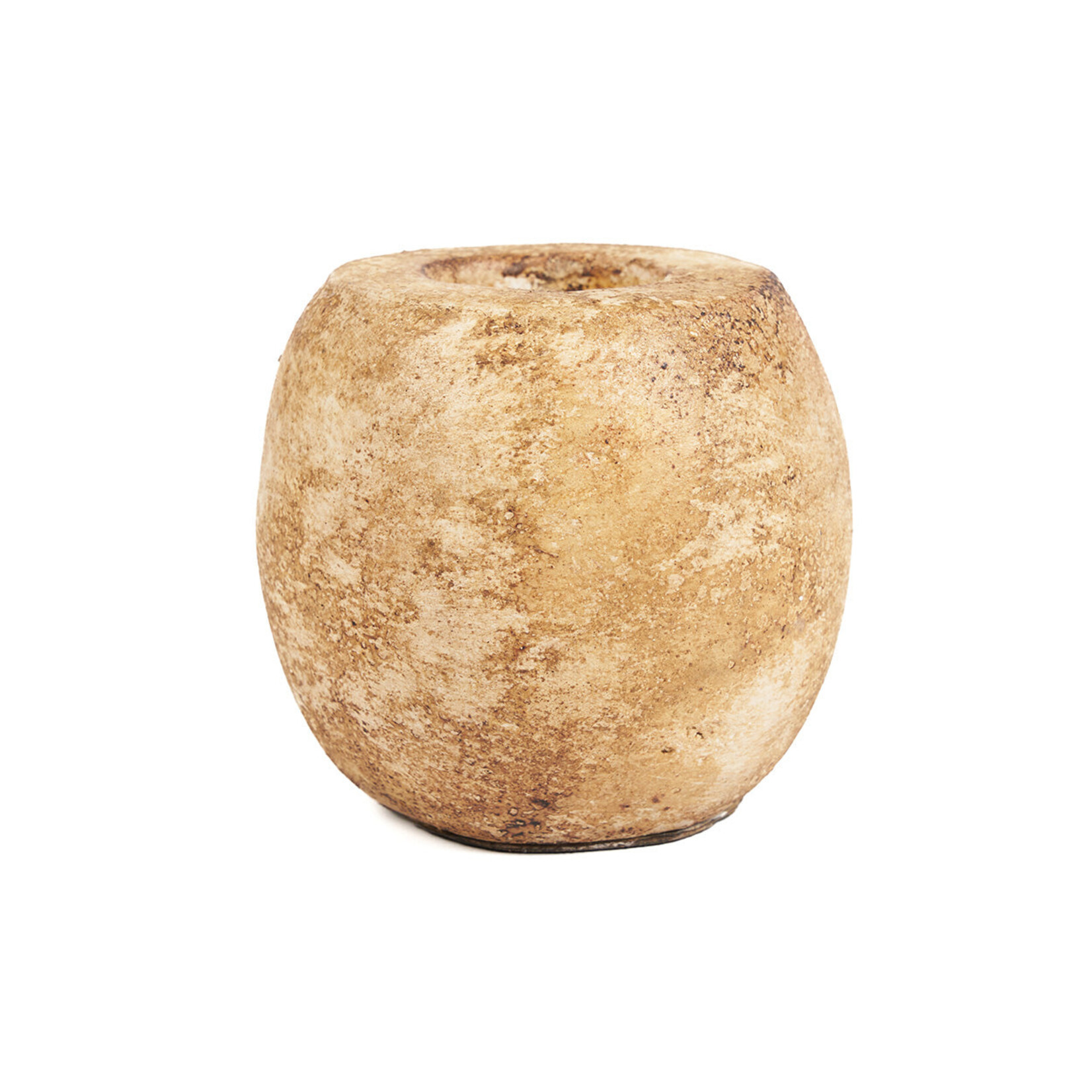 Bazar Bizar Antwerp The Cavestone Candle Holder - Cream