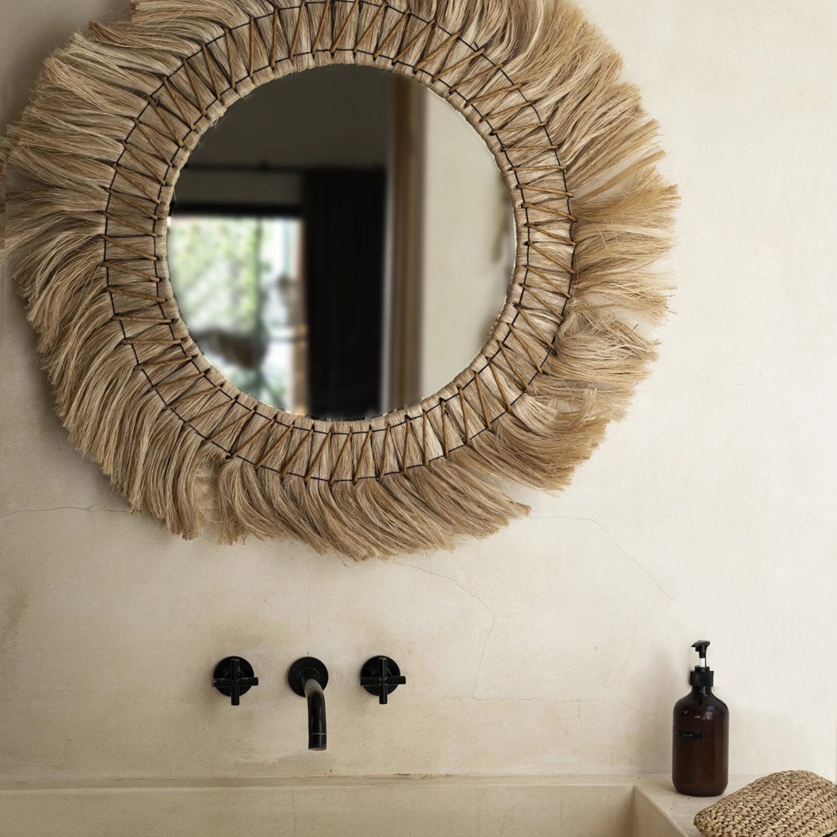 Bazar Bizar Antwerp The Pretty Blonde Mirror - Natural - L