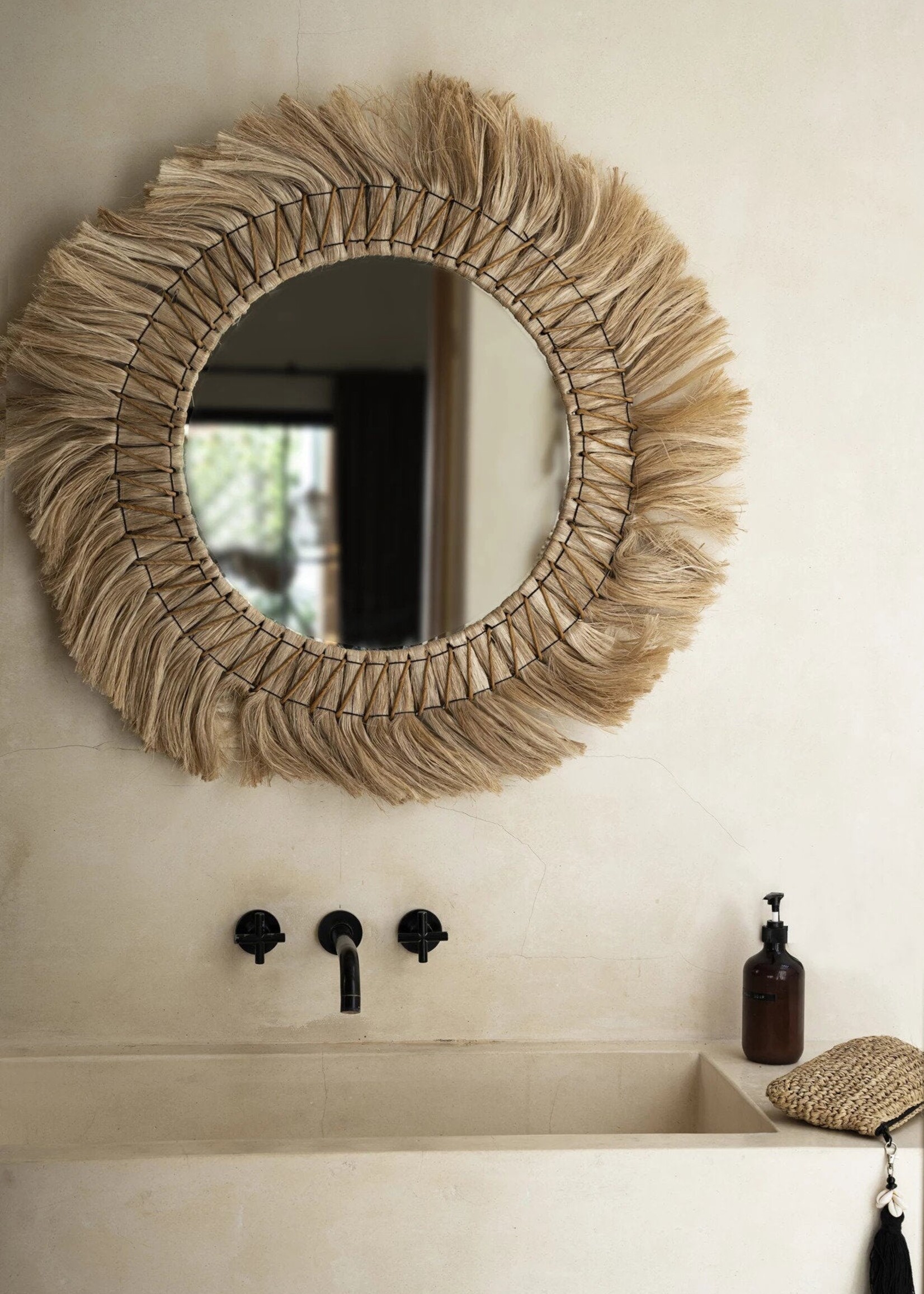 Bazar Bizar Antwerp The Pretty Blonde Mirror - Natural - L