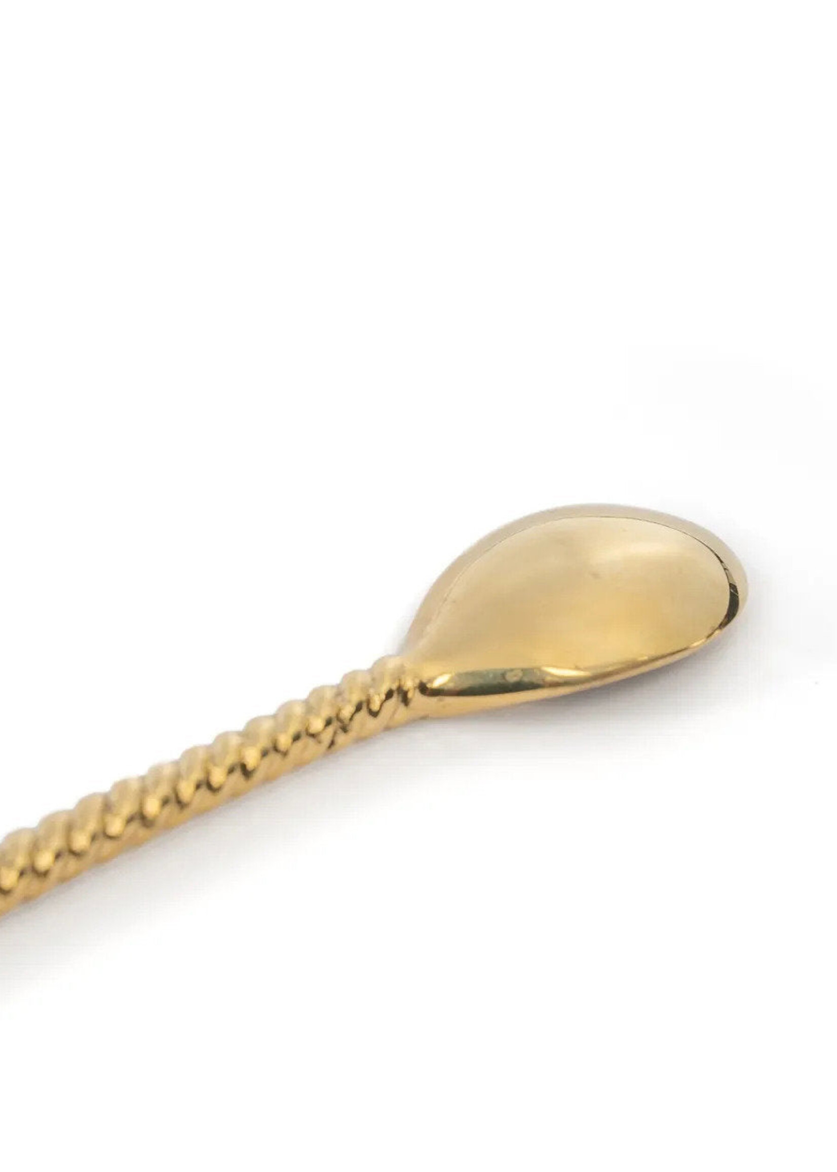 Bazar Bizar Antwerp The Palm Tree Long Spoon - Gold