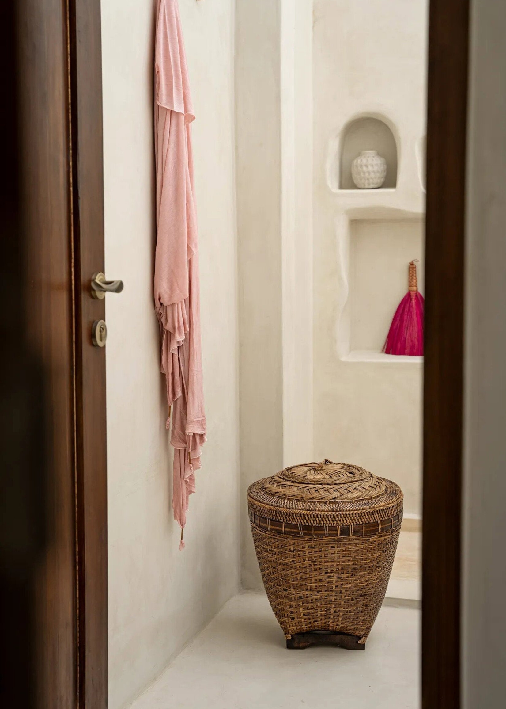 Bazar Bizar Antwerp The Colonial Storage Basket - Natural Brown - L