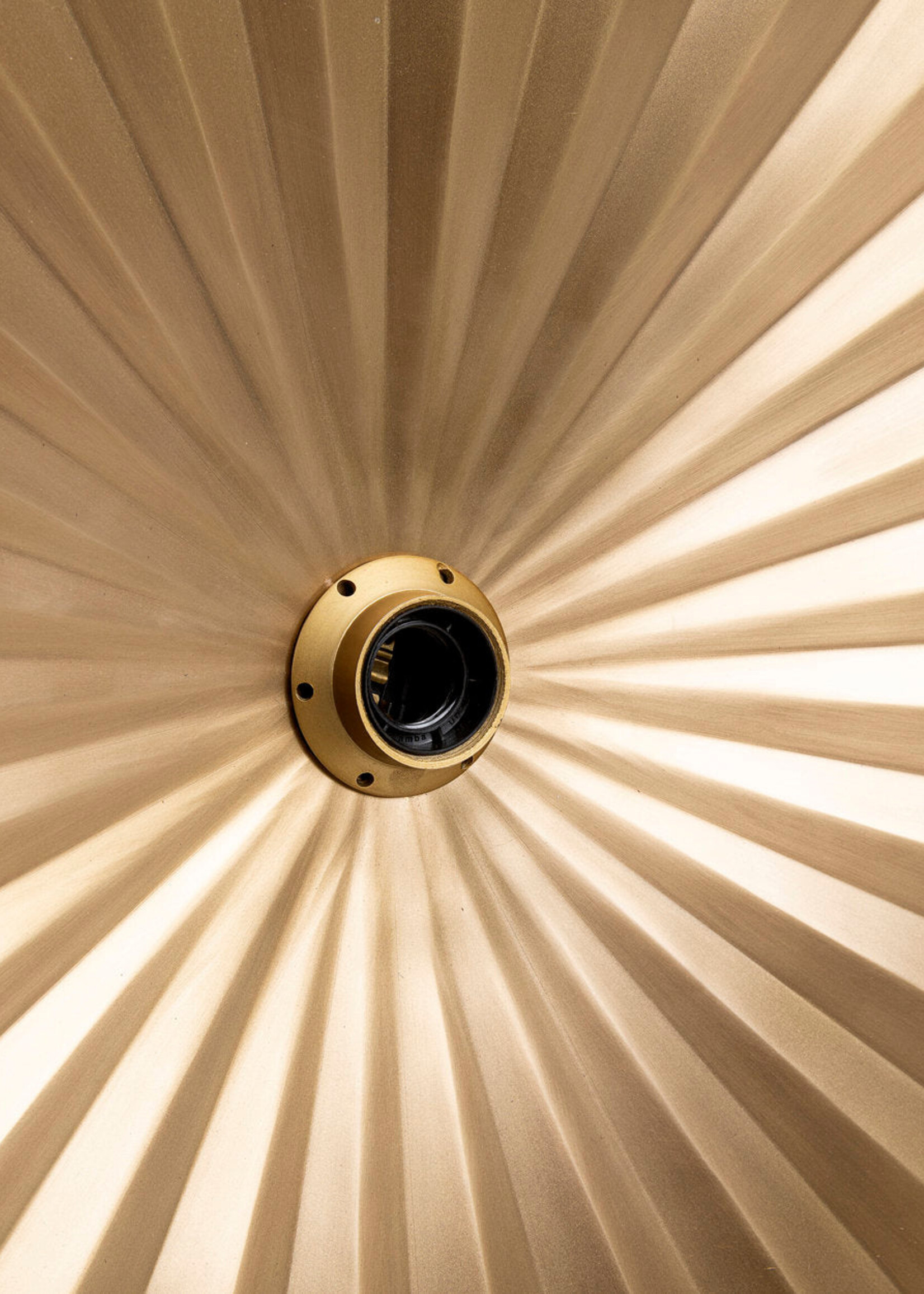 Bazar Bizar Antwerp The Tsijn Tsjin Wall Lamp - Brass - M