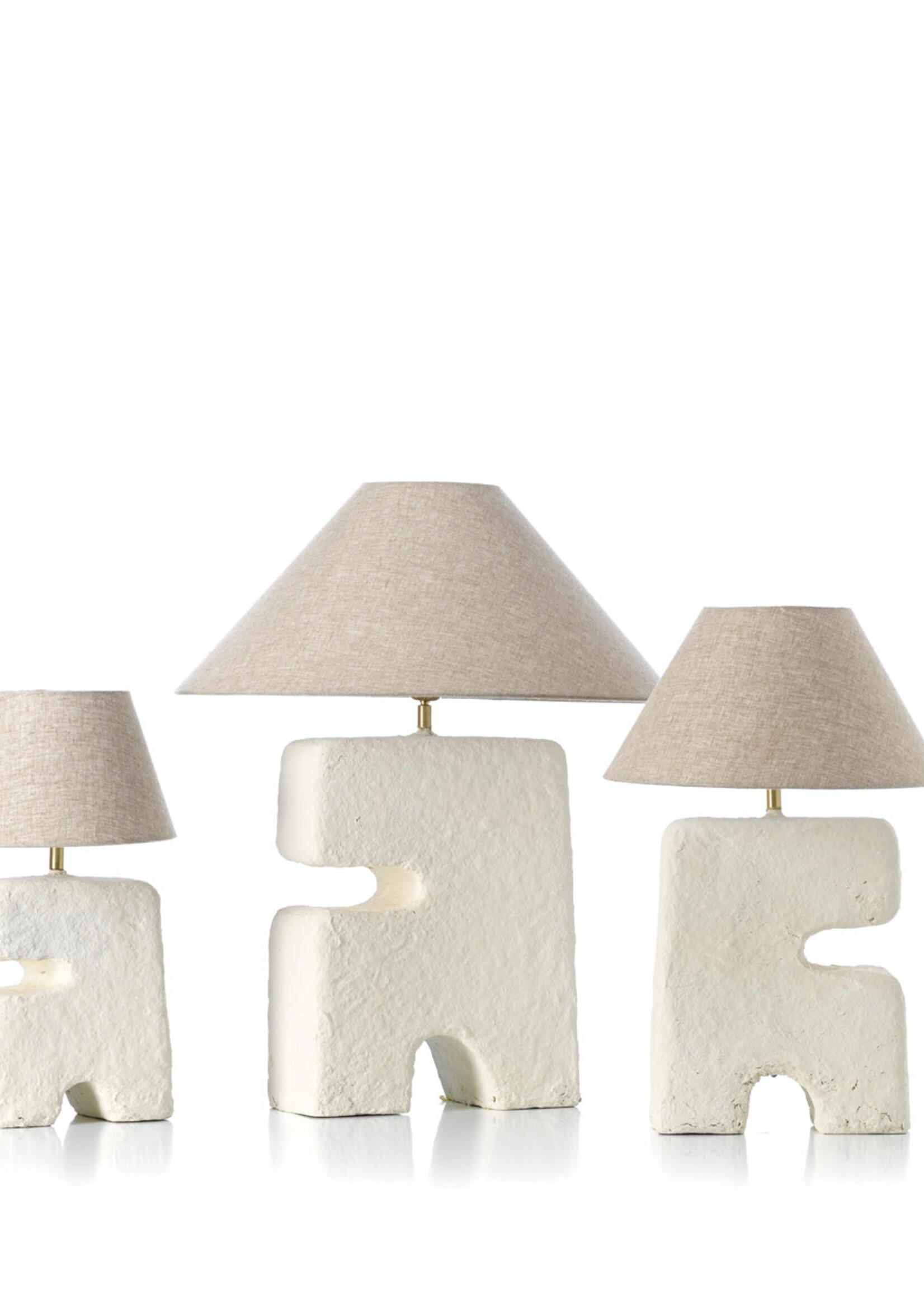Bazar Bizar Antwerp The L’Objet Table Lamp - White - S