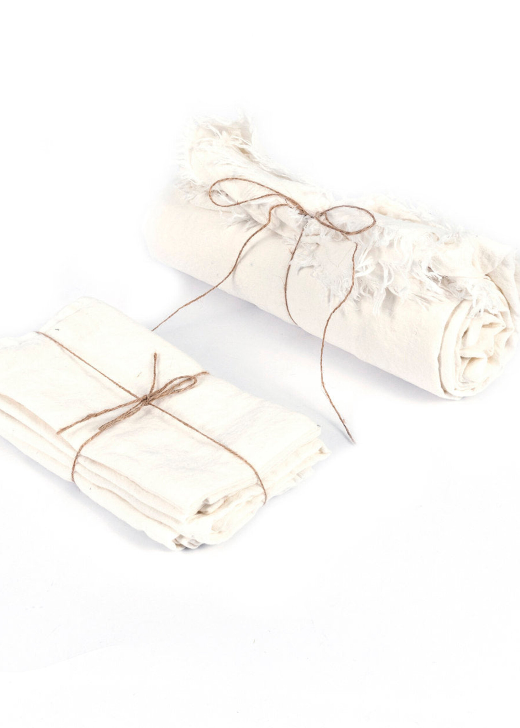 Bazar Bizar The Linen Tablecloth - White - 150x200