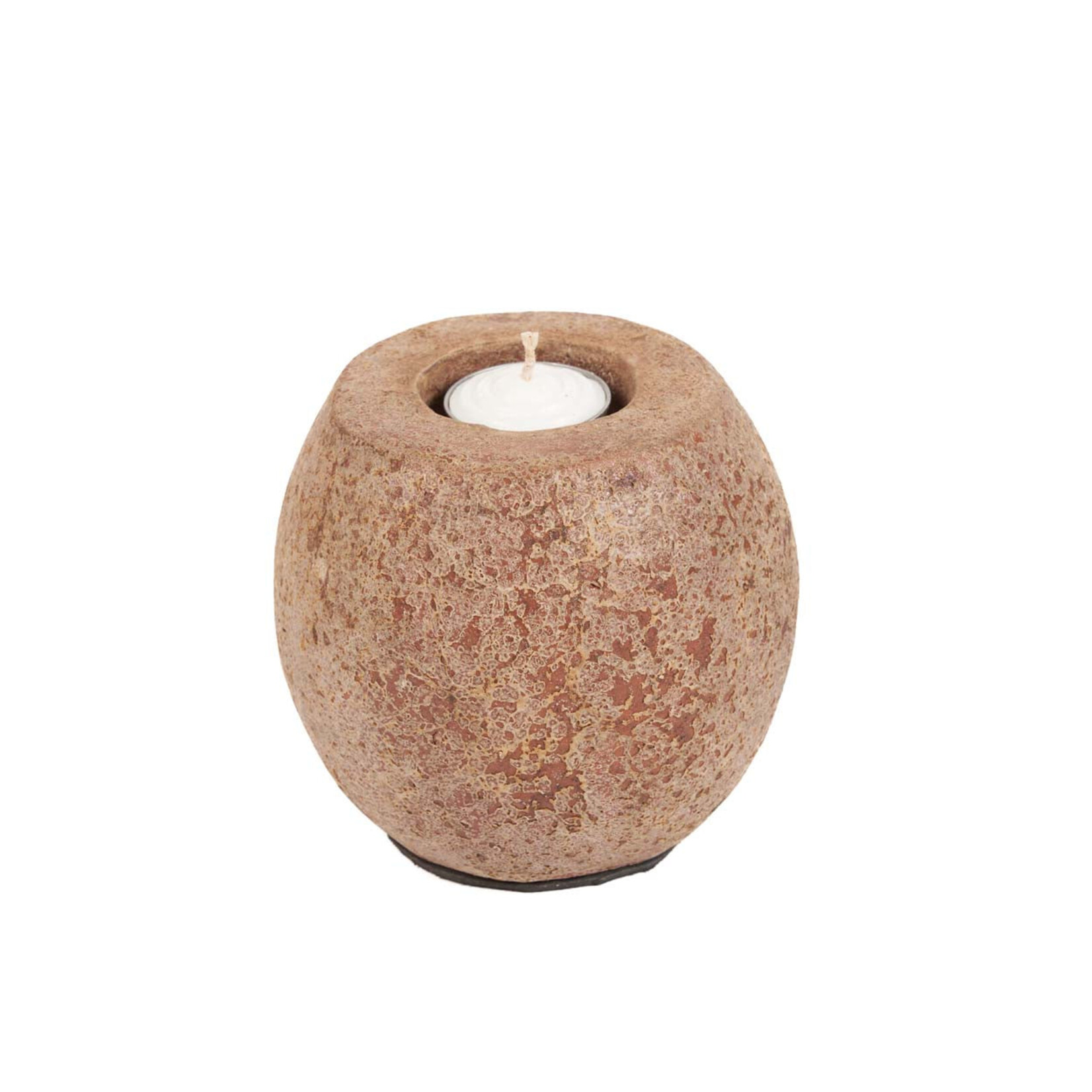 Bazar Bizar Antwerp The Cavestone Candle Holder - Brown