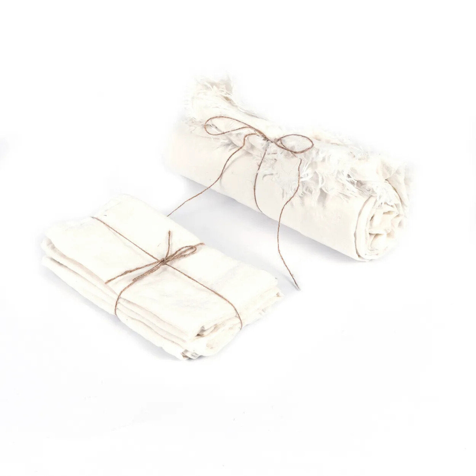 Bazar Bizar Antwerp The Linen Tablecloth - White - 180x300