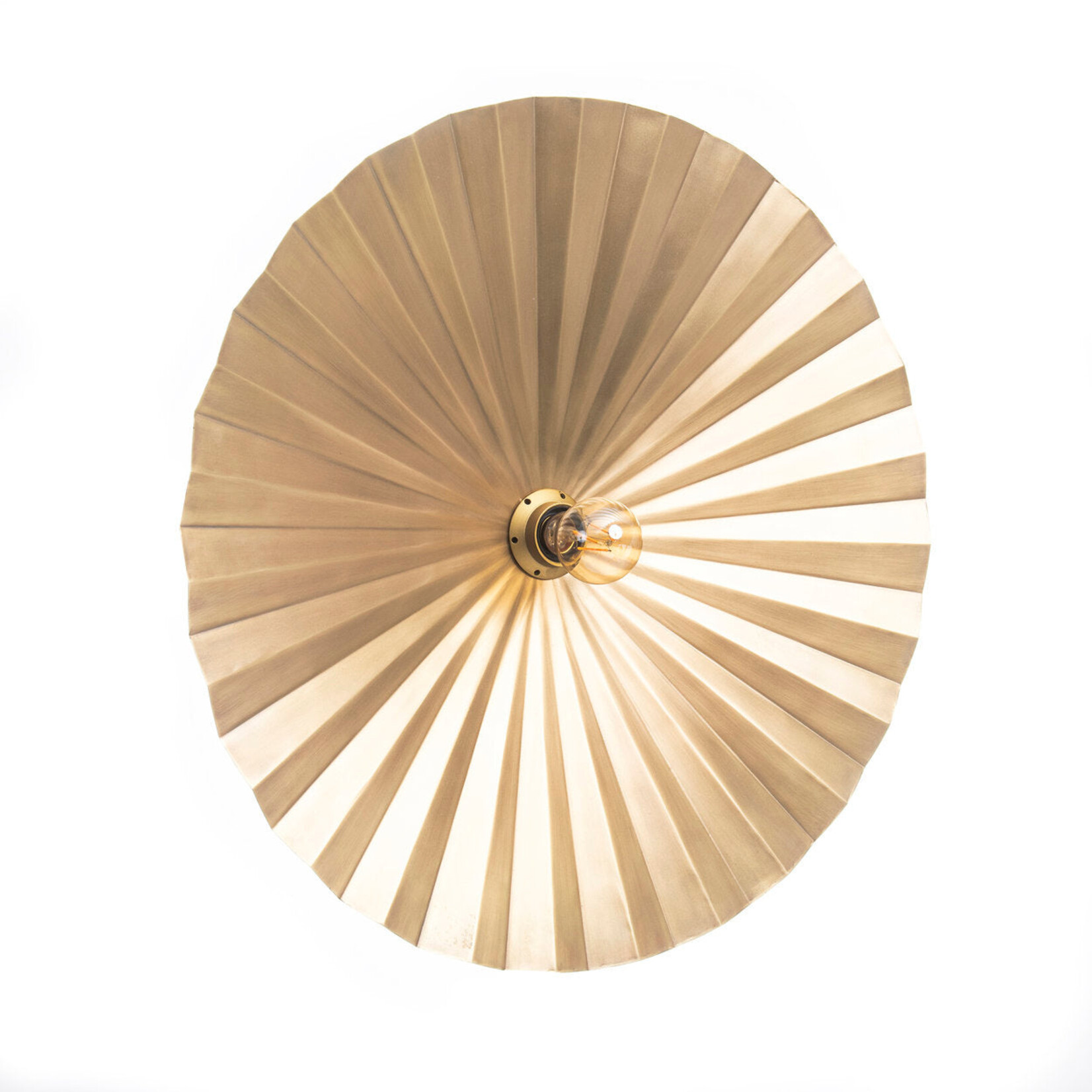 Bazar Bizar Antwerp The Tsijn Tsjin Wall Lamp - Brass - M