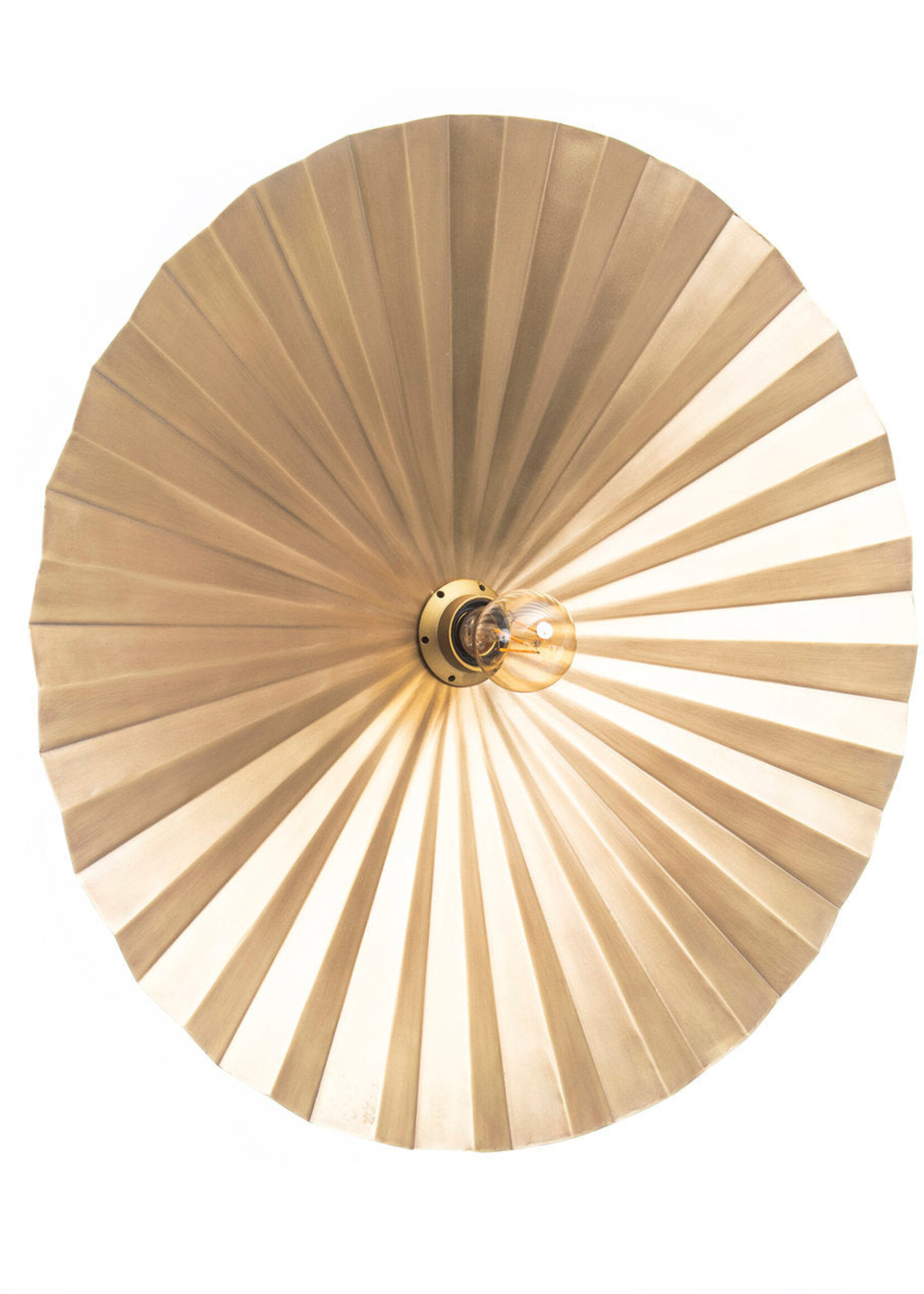 Bazar Bizar Antwerp The Tsijn Tsjin Wall Lamp - Brass - M