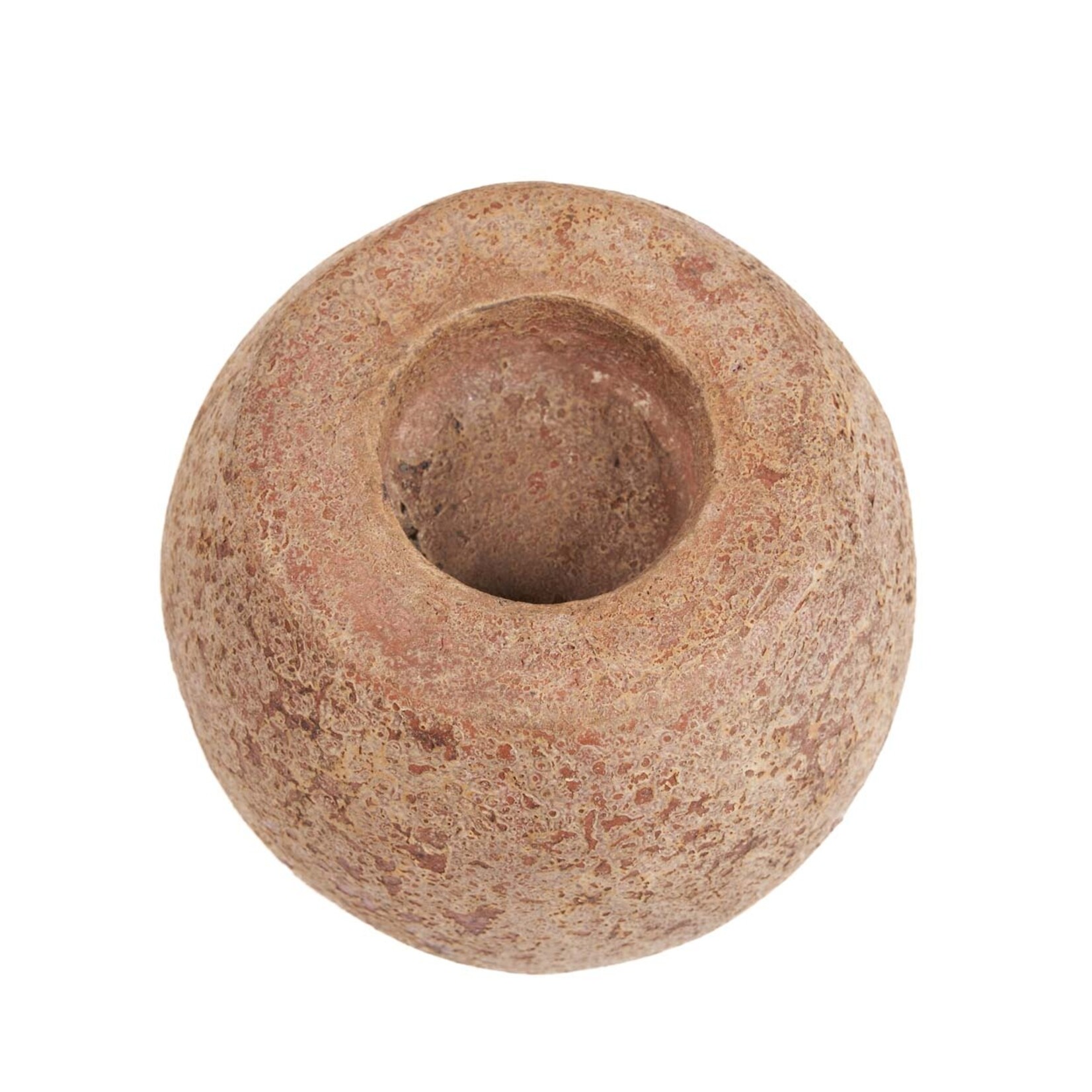 Bazar Bizar Antwerp The Cavestone Candle Holder - Brown