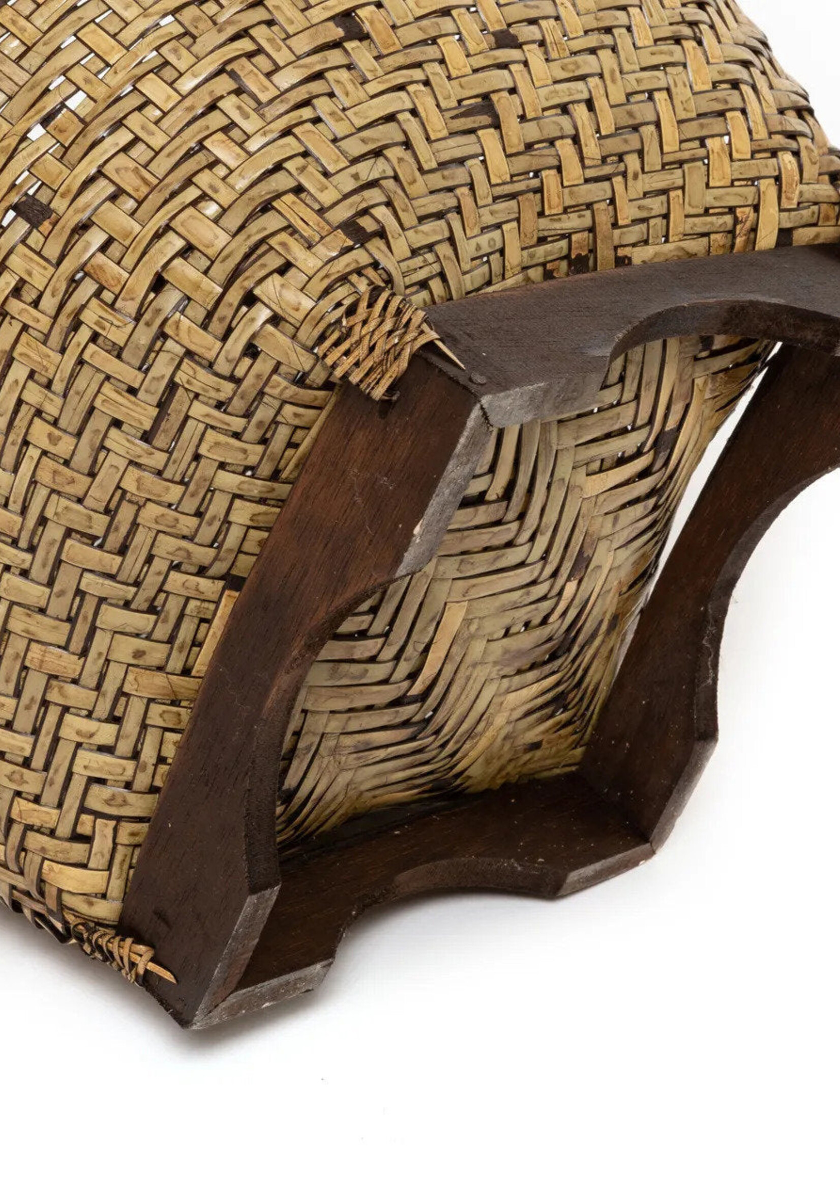 Bazar Bizar Antwerp The Colonial Storage Basket - Natural Brown - L