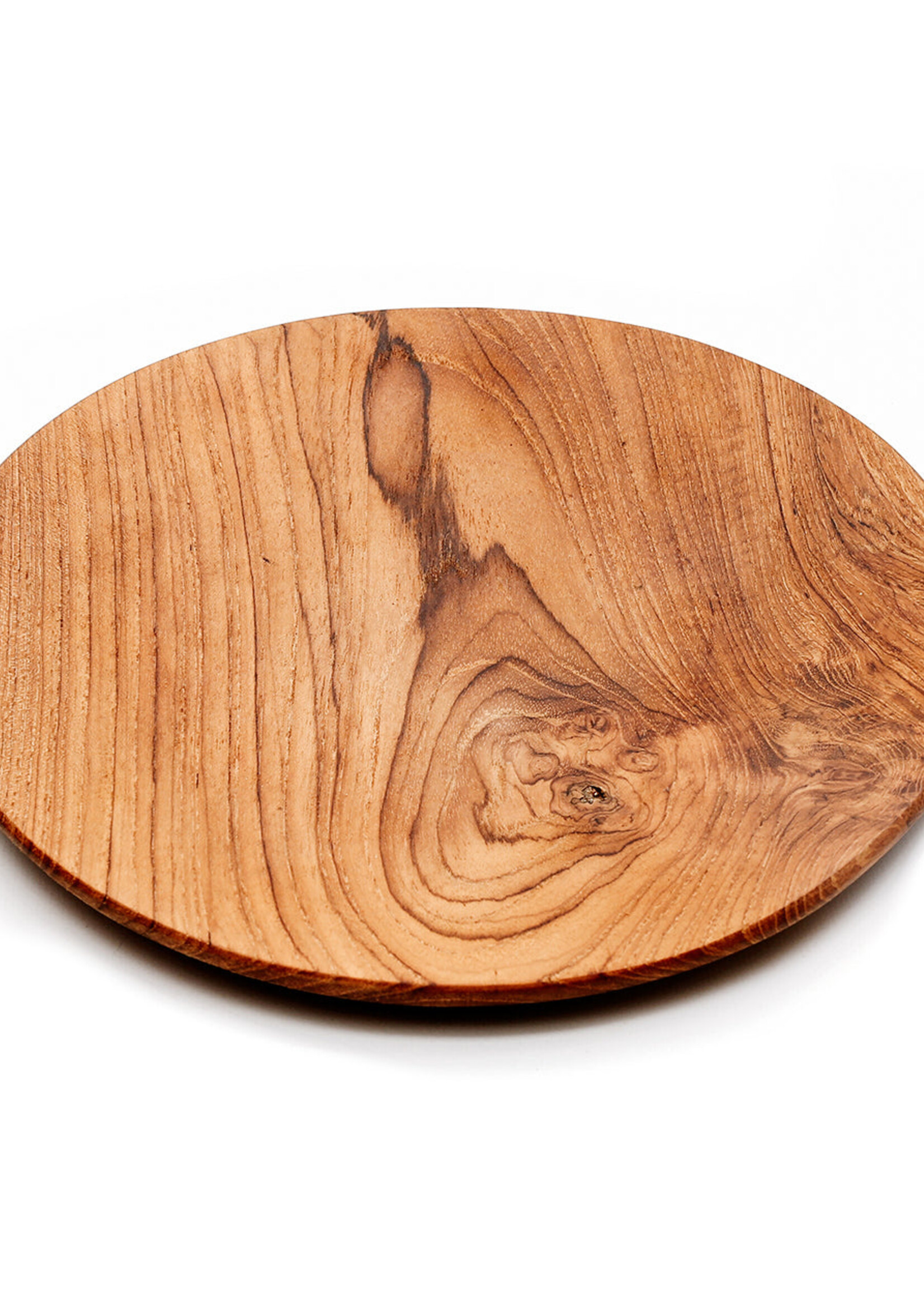Bazar Bizar Antwerp The Teak Root Round Plate - L