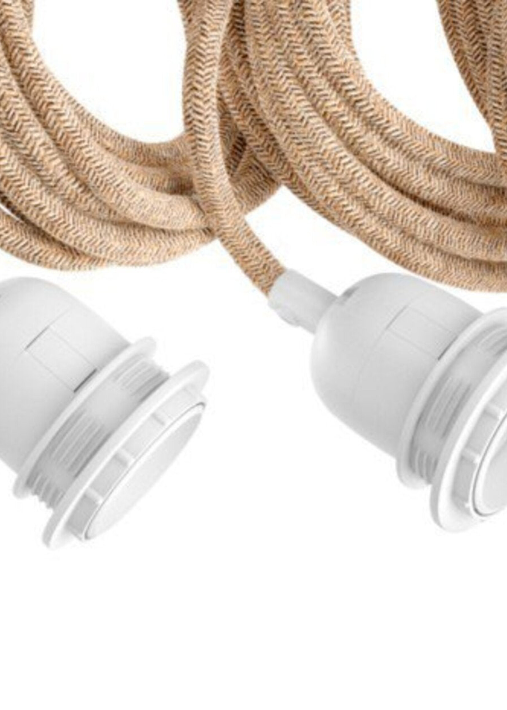 Bazar Bizar Antwerp Fitting Lamps Ceiling - Natural White - 5 Fittings
