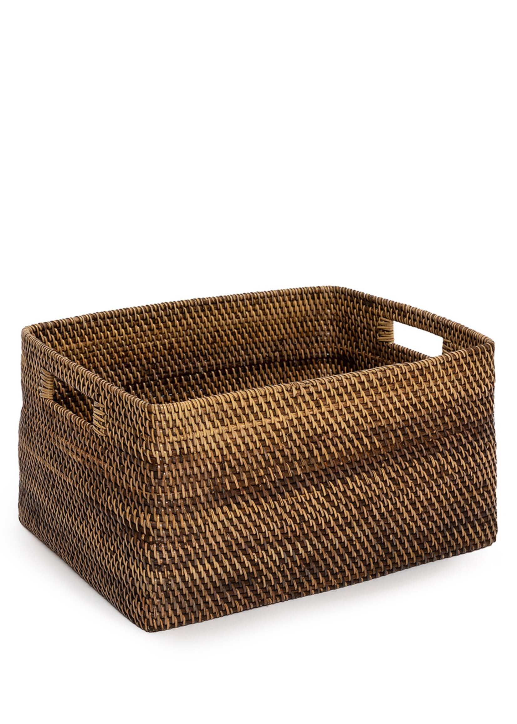 Bazar Bizar Antwerp The Colonial Magazine Basket - Natural Brown - L