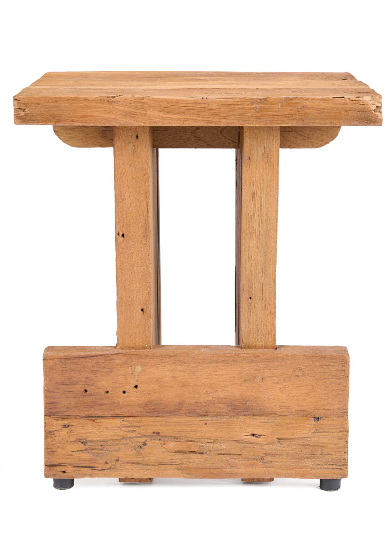 Bazar Bizar Antwerp The Suku Block Stool - Natural