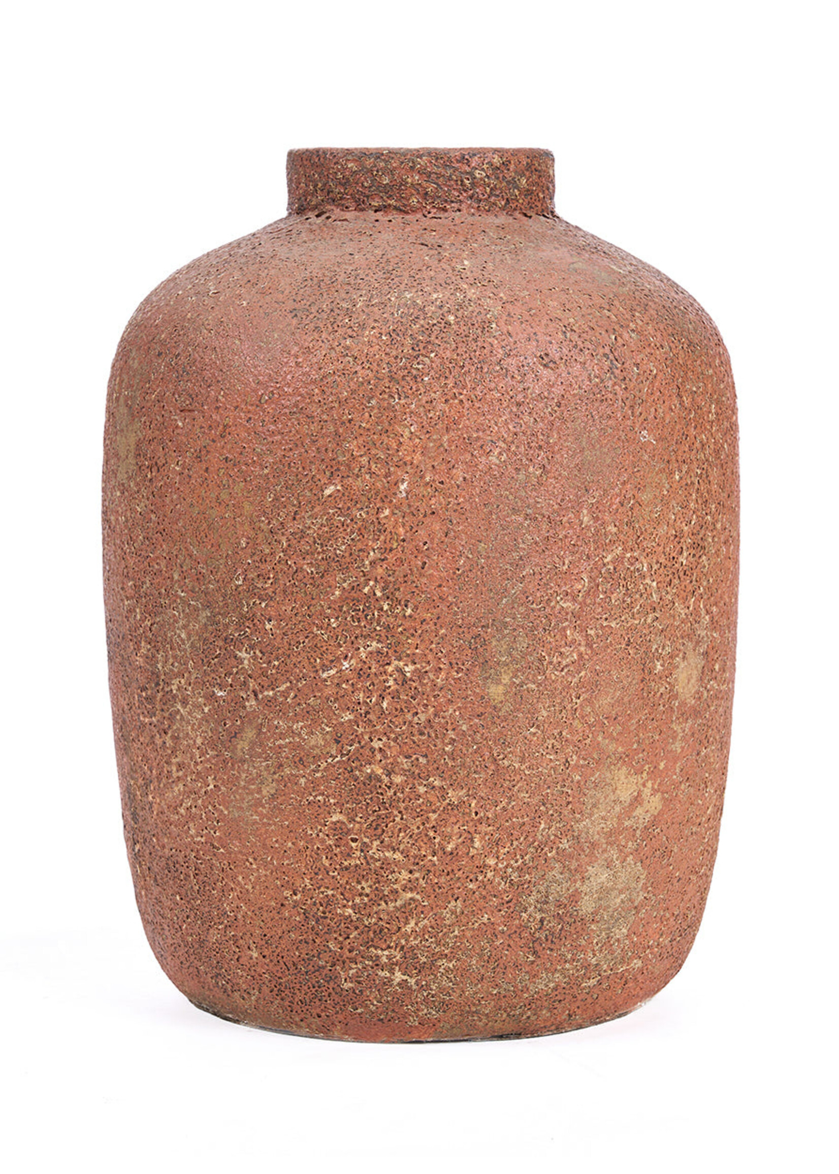 Bazar Bizar Antwerp The Clay Echo Vase - Terracotta - L