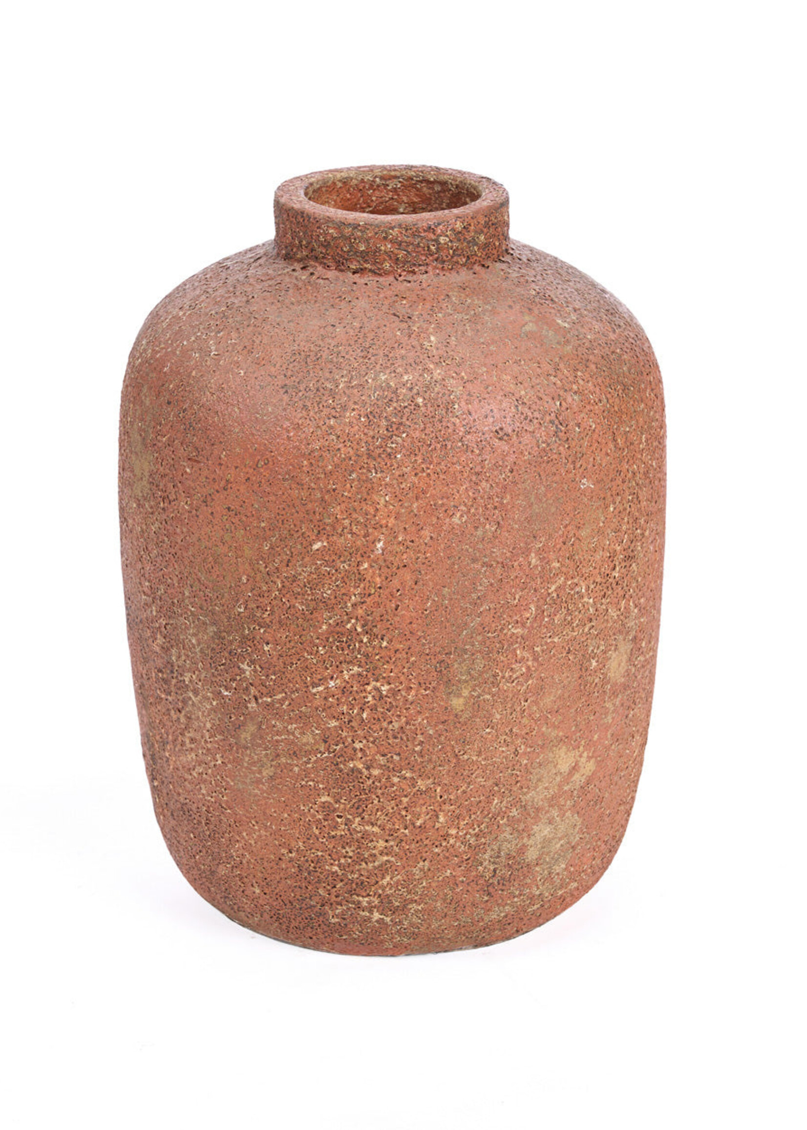 Bazar Bizar Antwerp The Clay Echo Vase - Terracotta - L