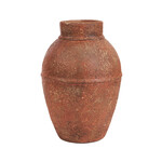 Bazar Bizar Antwerp The Amphora Rustica Vase - Terracotta - L