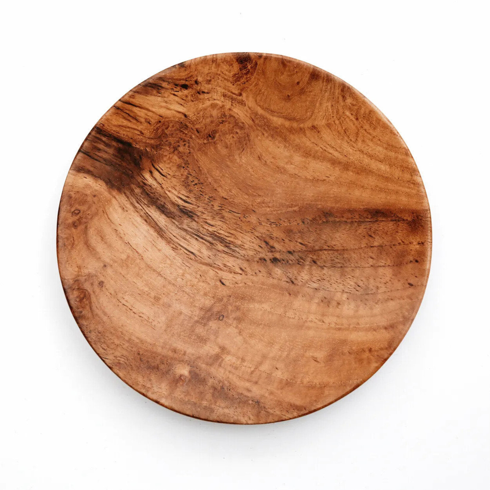 Bazar Bizar Antwerp The Teak Root Round Plate - L