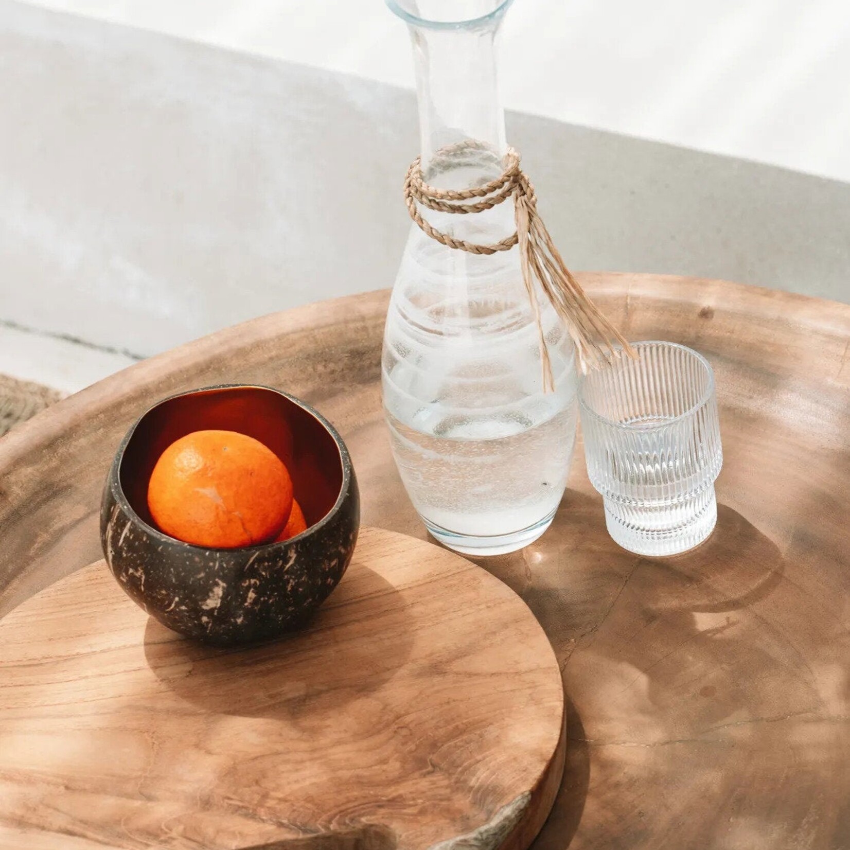 Bazar Bizar Antwerp The Teak Root Tray - Natural - M