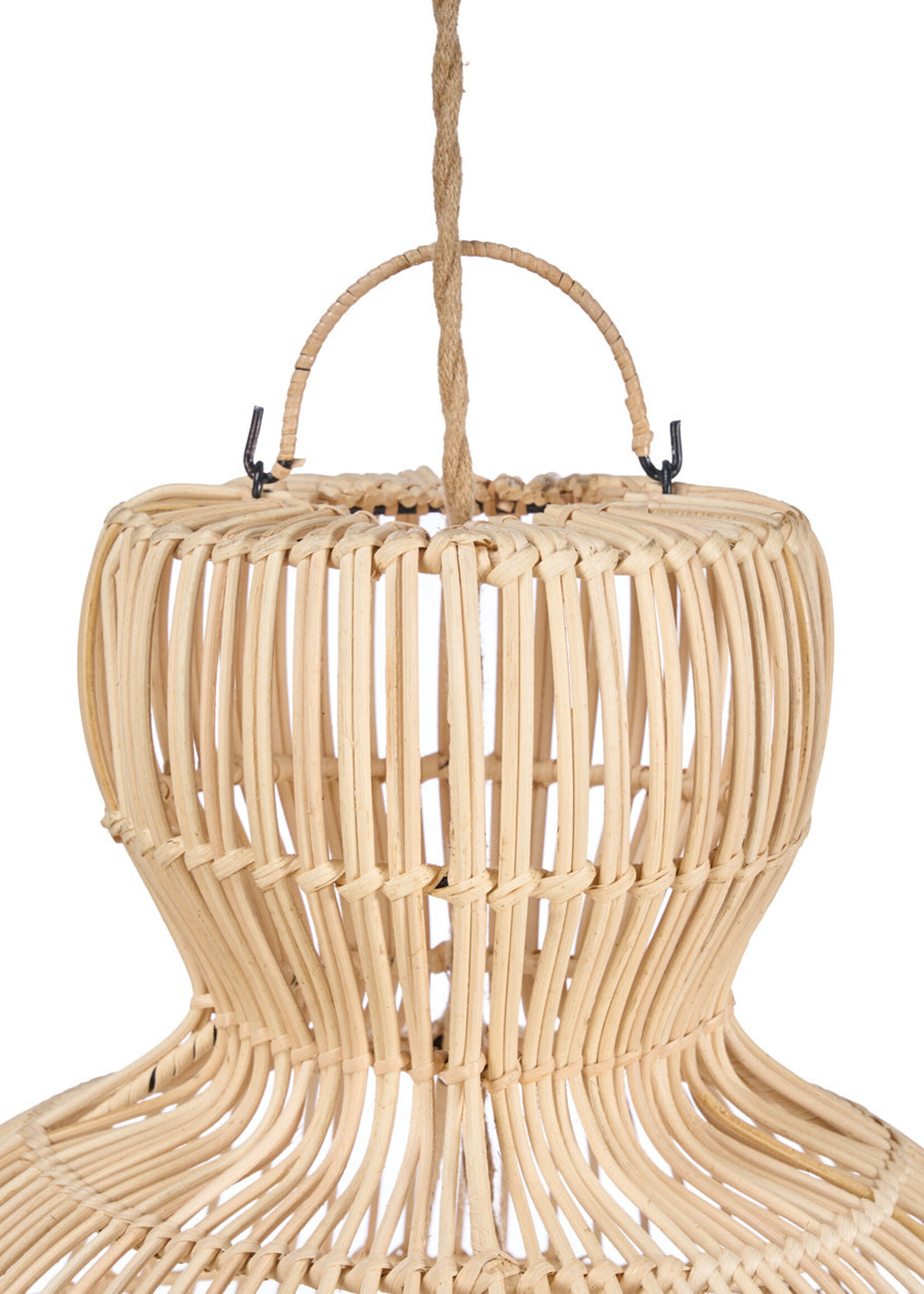 Bazar Bizar Antwerp The Matcha Whisk Pendant - Natural - M