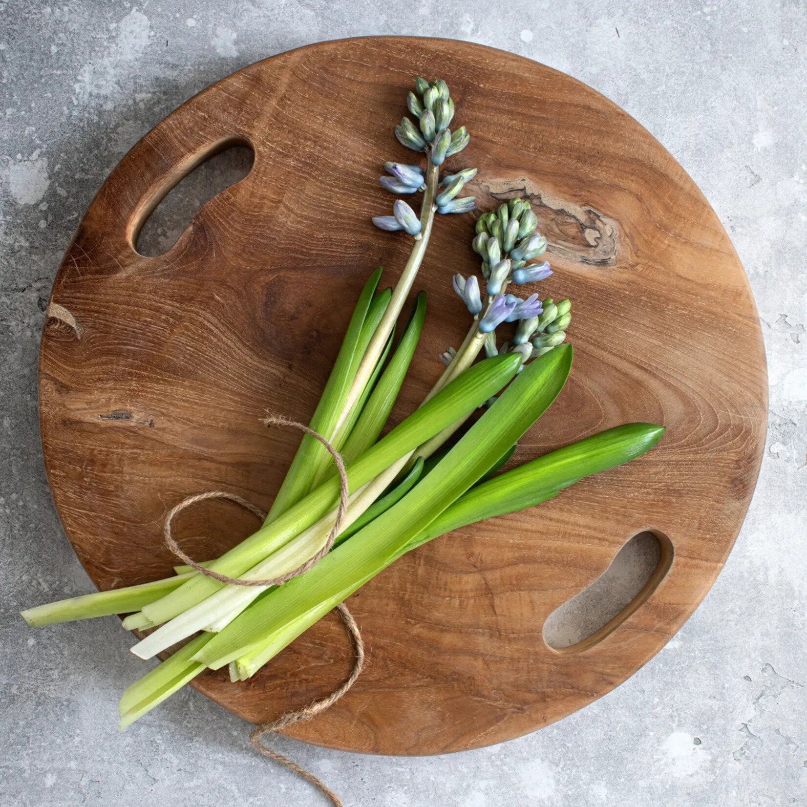 Bazar Bizar Antwerp The Teak Root Tray - Natural - M