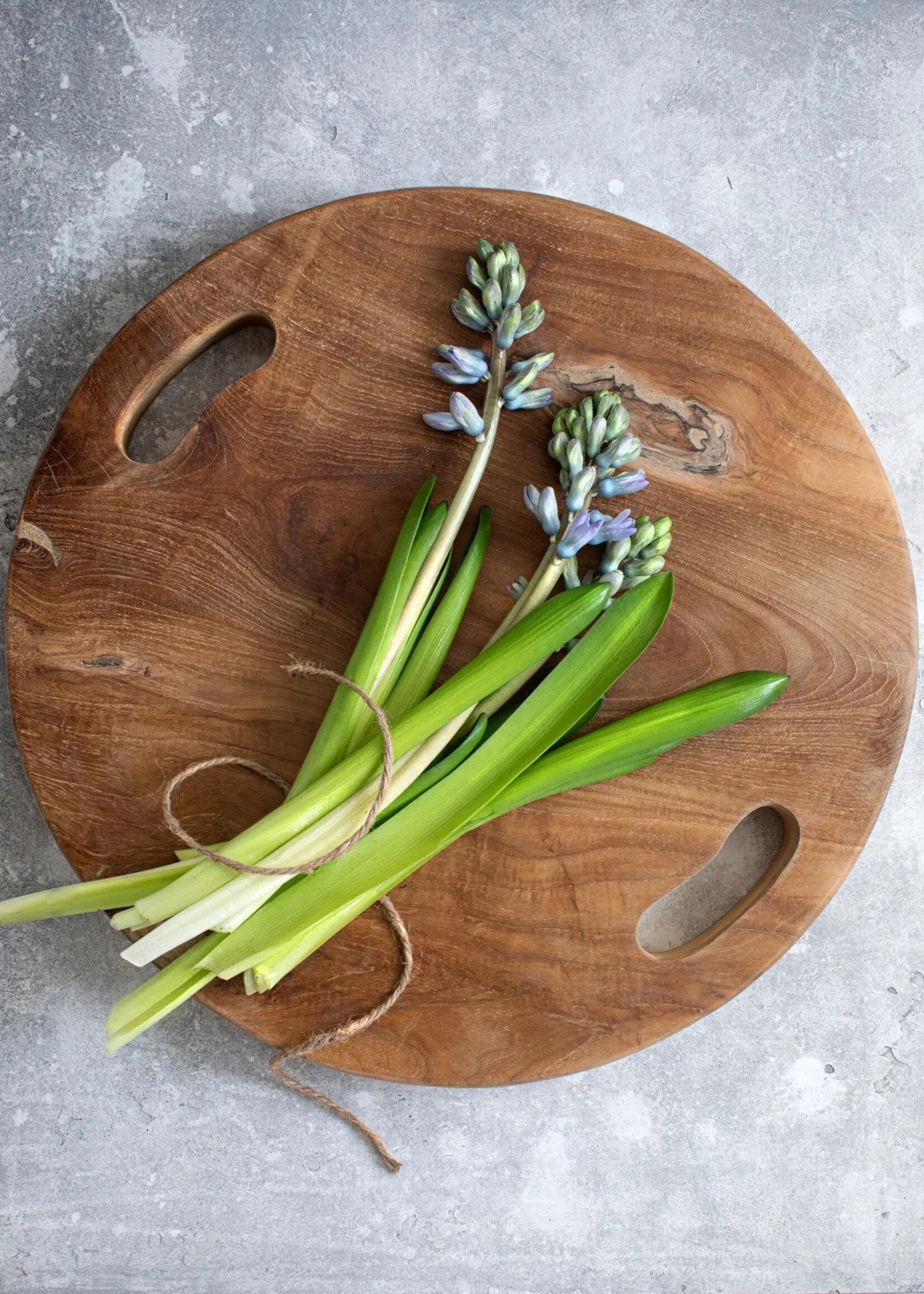 Bazar Bizar Antwerp The Teak Root Tray - Natural - M