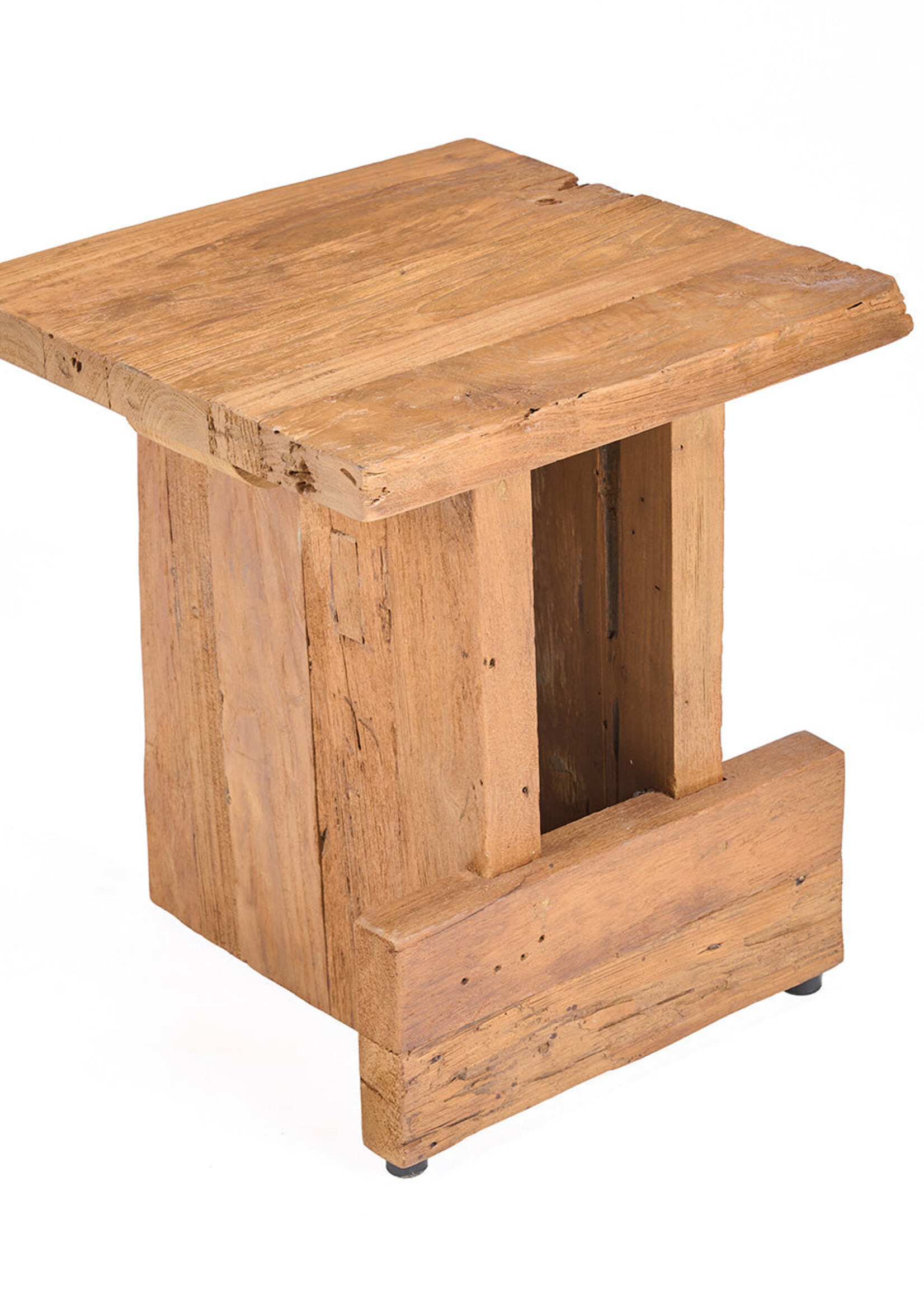 Bazar Bizar Antwerp The Suku Block Stool - Natural