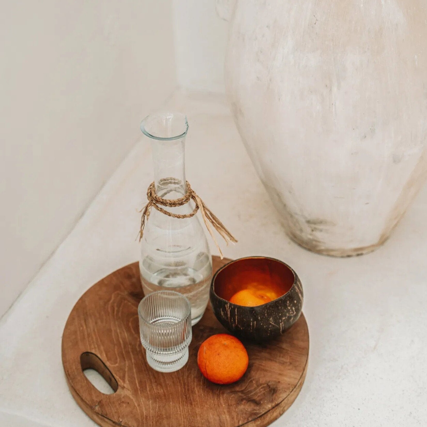 Bazar Bizar Antwerp The Teak Root Tray - Natural - M