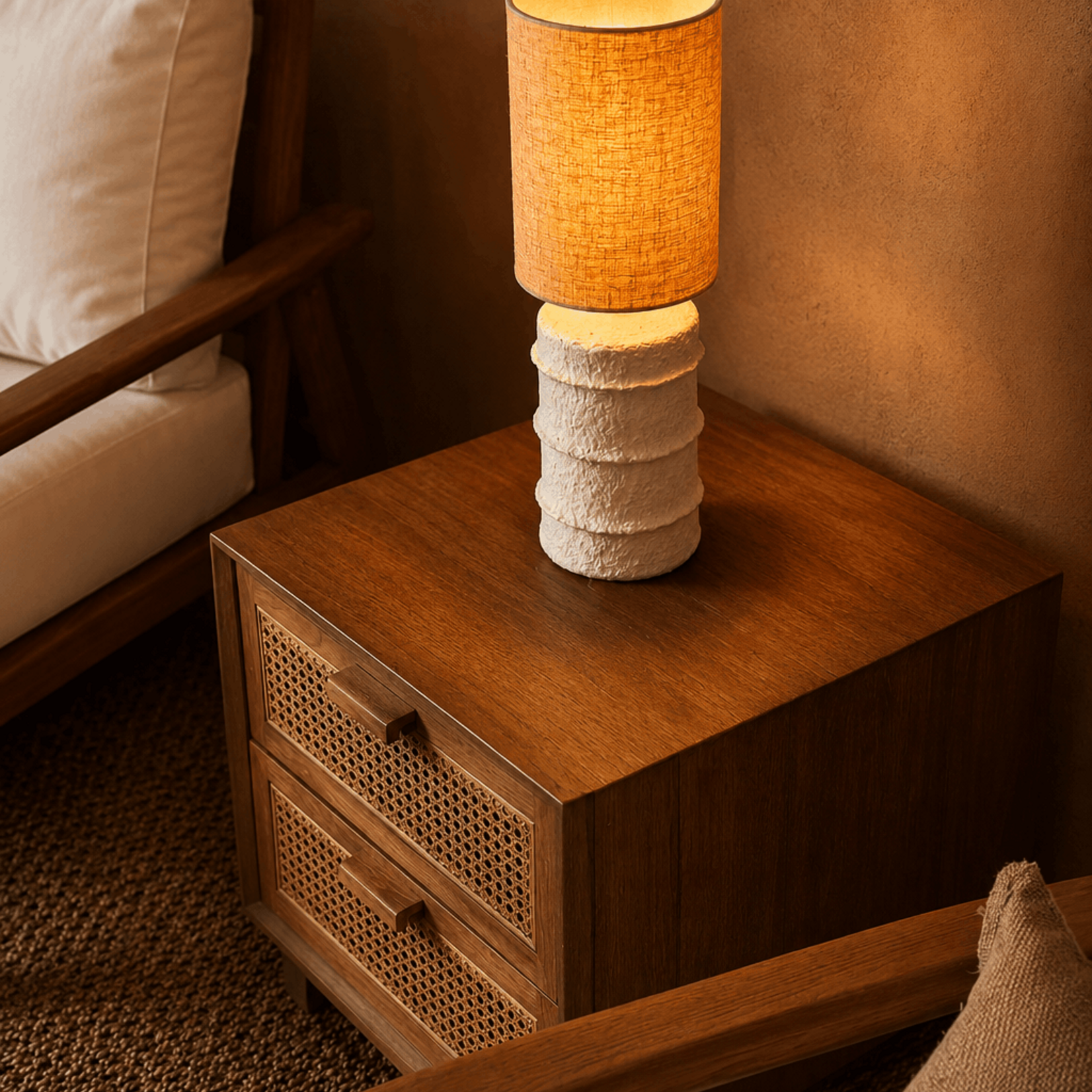 Bazar Bizar Antwerp The Contour Table Lamp - White - S