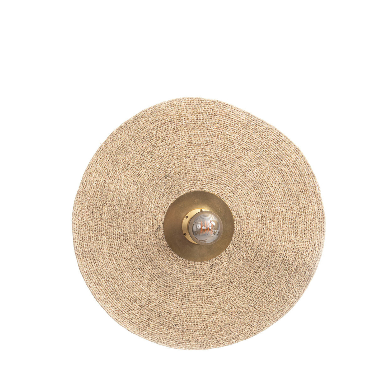 Bazar Bizar Antwerp The Let's Groove Wall Lamp - Natural Brass - M