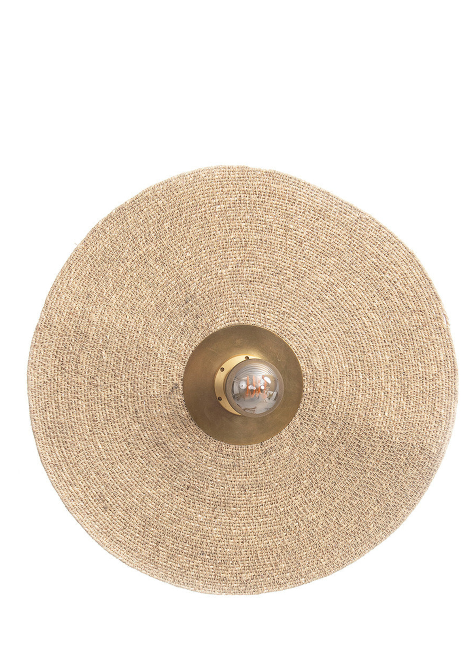Bazar Bizar Antwerp The Let's Groove Wall Lamp - Natural Brass - M