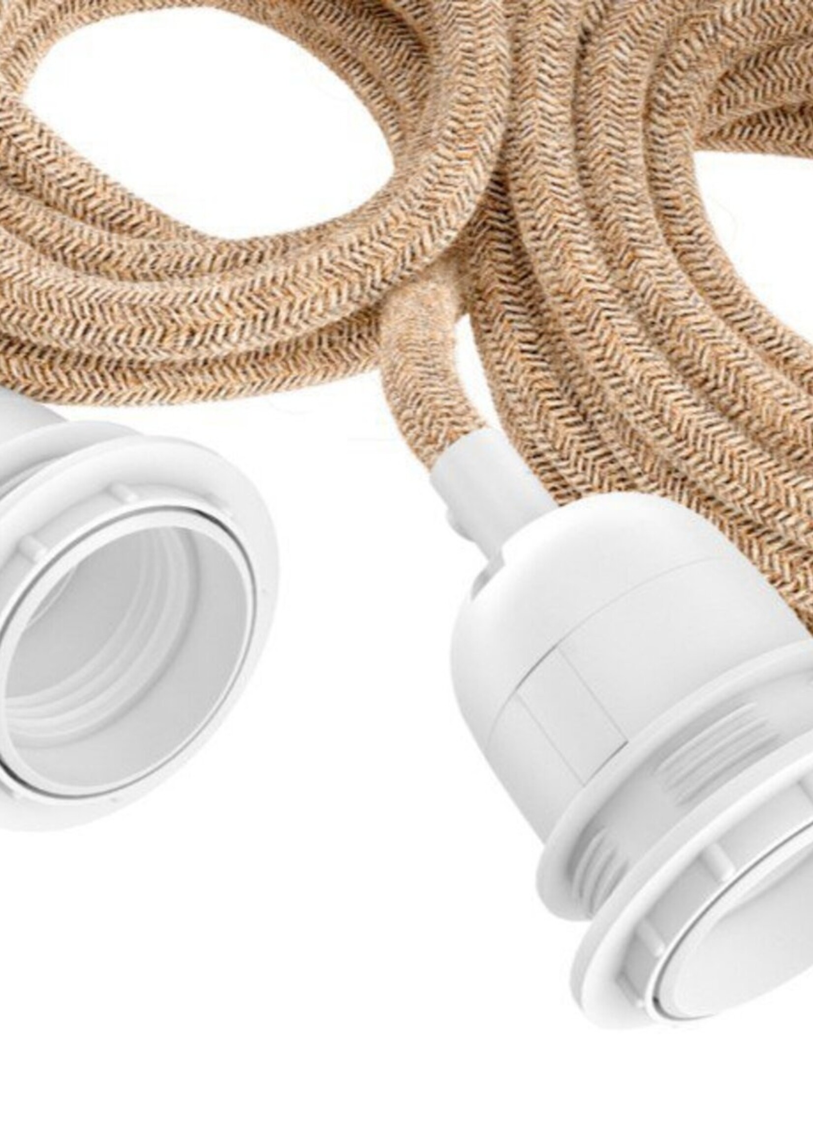 Bazar Bizar Antwerp Fitting Lamps Ceiling - Natural White - 3 Fittings