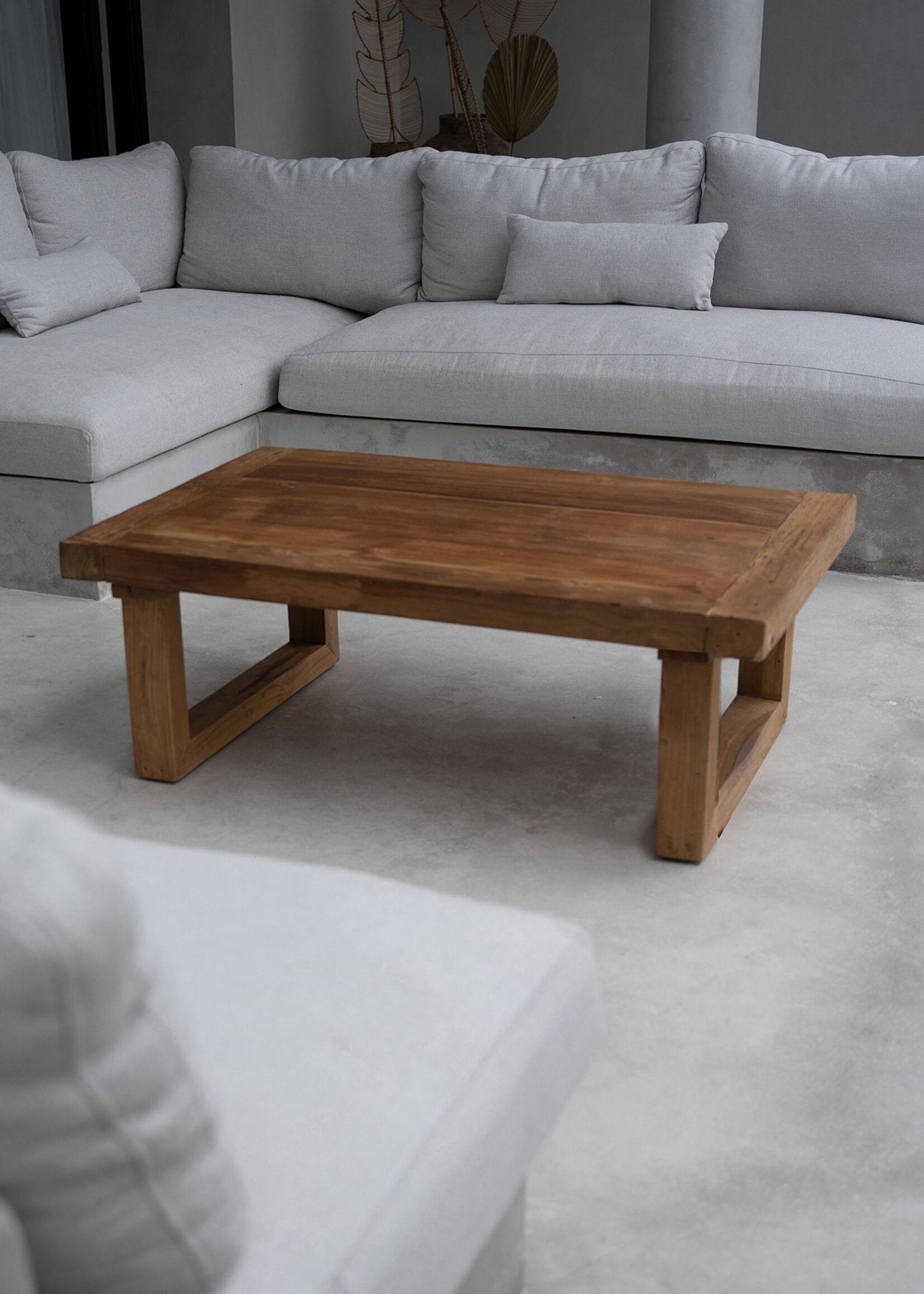 Bazar Bizar Antwerp The Reclaimed Teak Coffee Table - Natural
