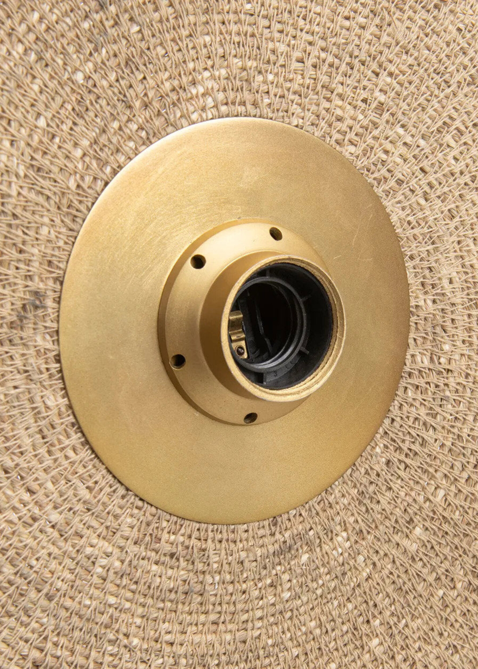 Bazar Bizar Antwerp The Let's Groove Wall Lamp - Natural Brass - M