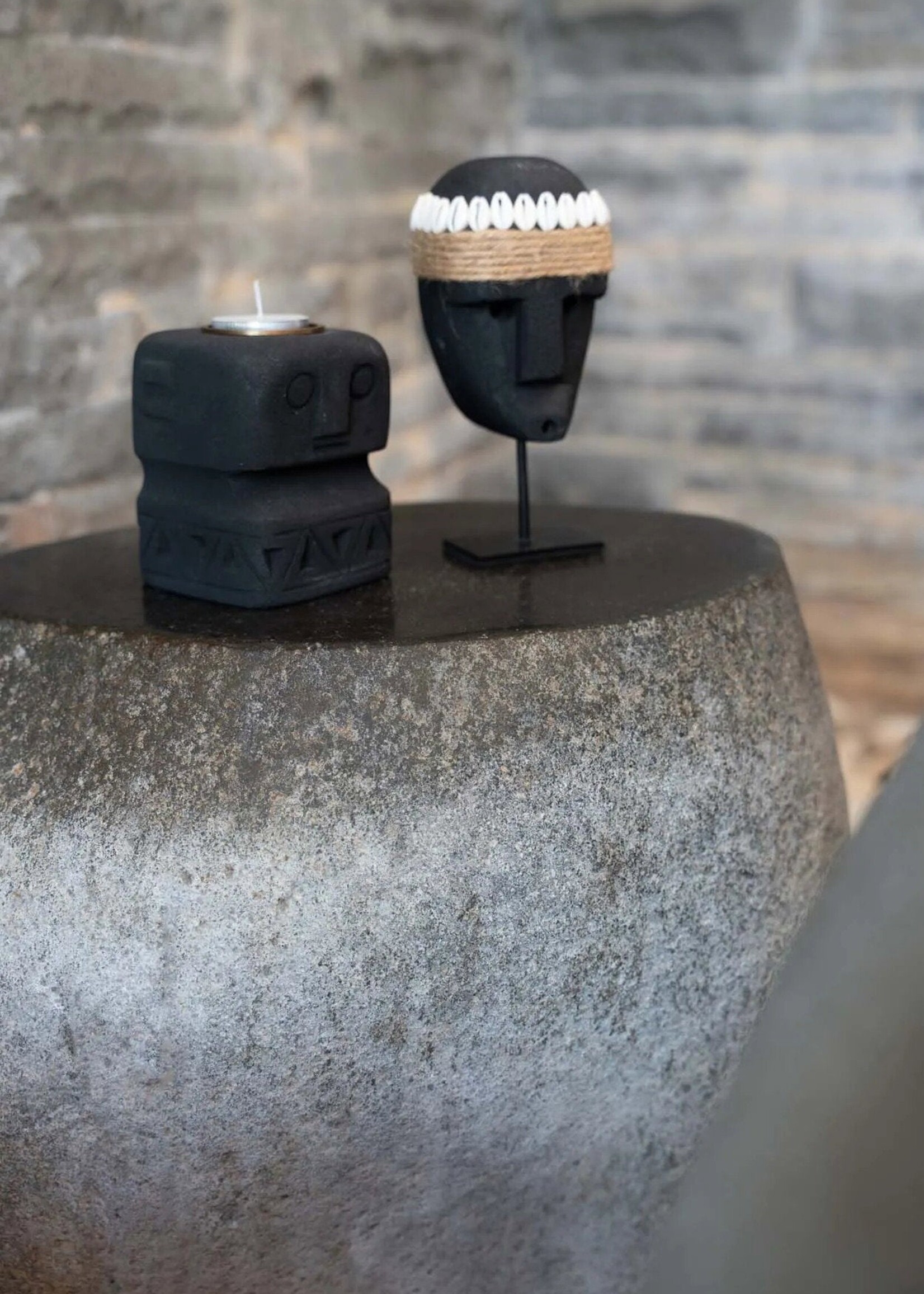Bazar Bizar Antwerp The Sumba Stone #26 Candle Holder