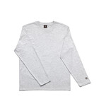 Bazar Bizar Antwerp The Checkerboard L/S T-Shirt - Heather Grey - M