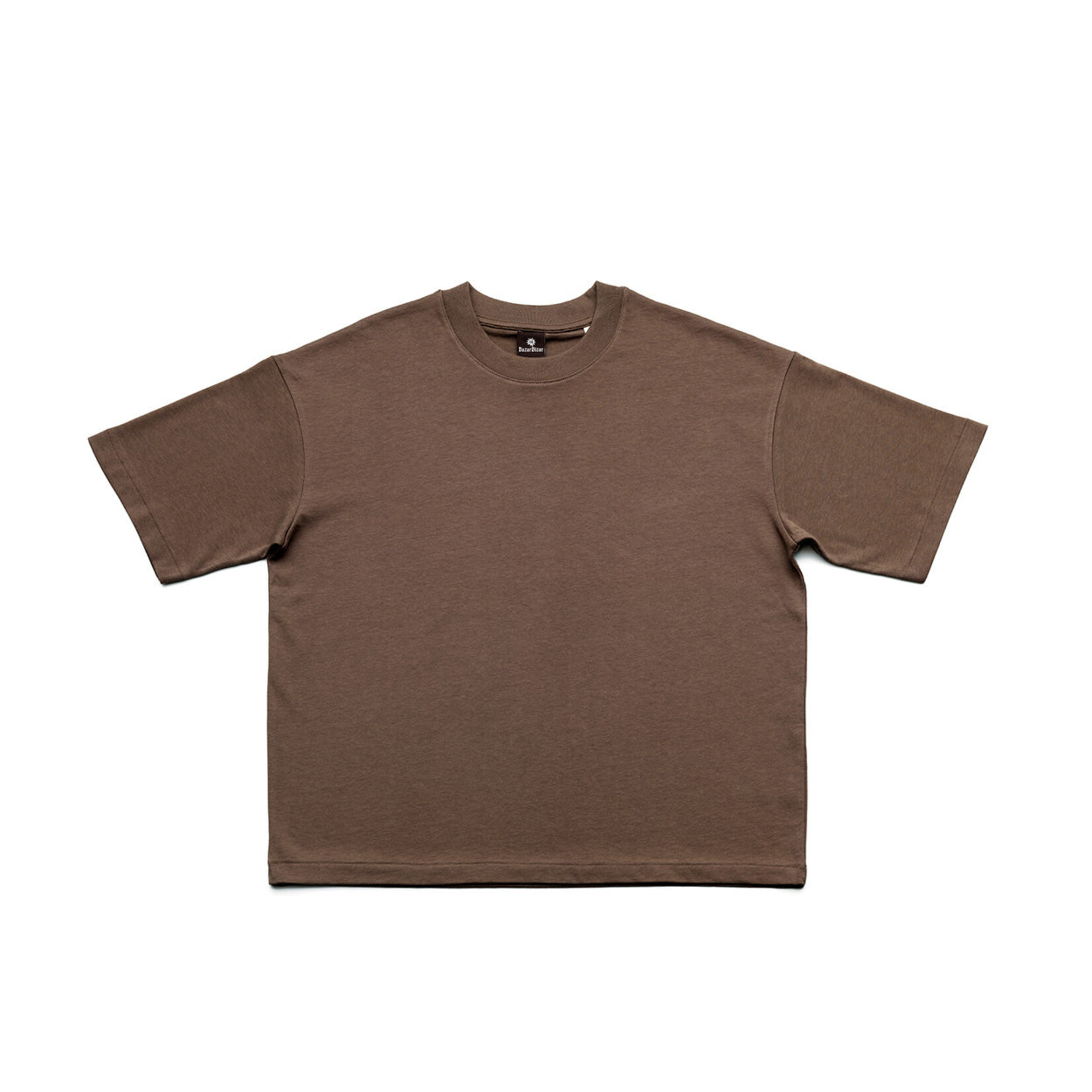 Bazar Bizar Antwerp The Glyph S/S T-Shirt - Mocha Black -M