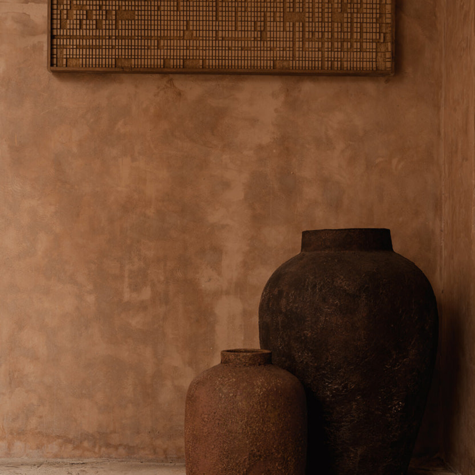 Bazar Bizar Antwerp The Volcanic Vase - Burgundy - XXL
